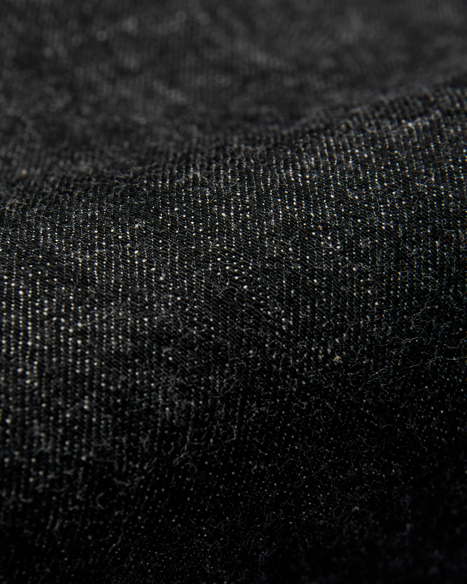 0105BK 13.75oz Black Selvedge Denim - Wide Fit - Image 9