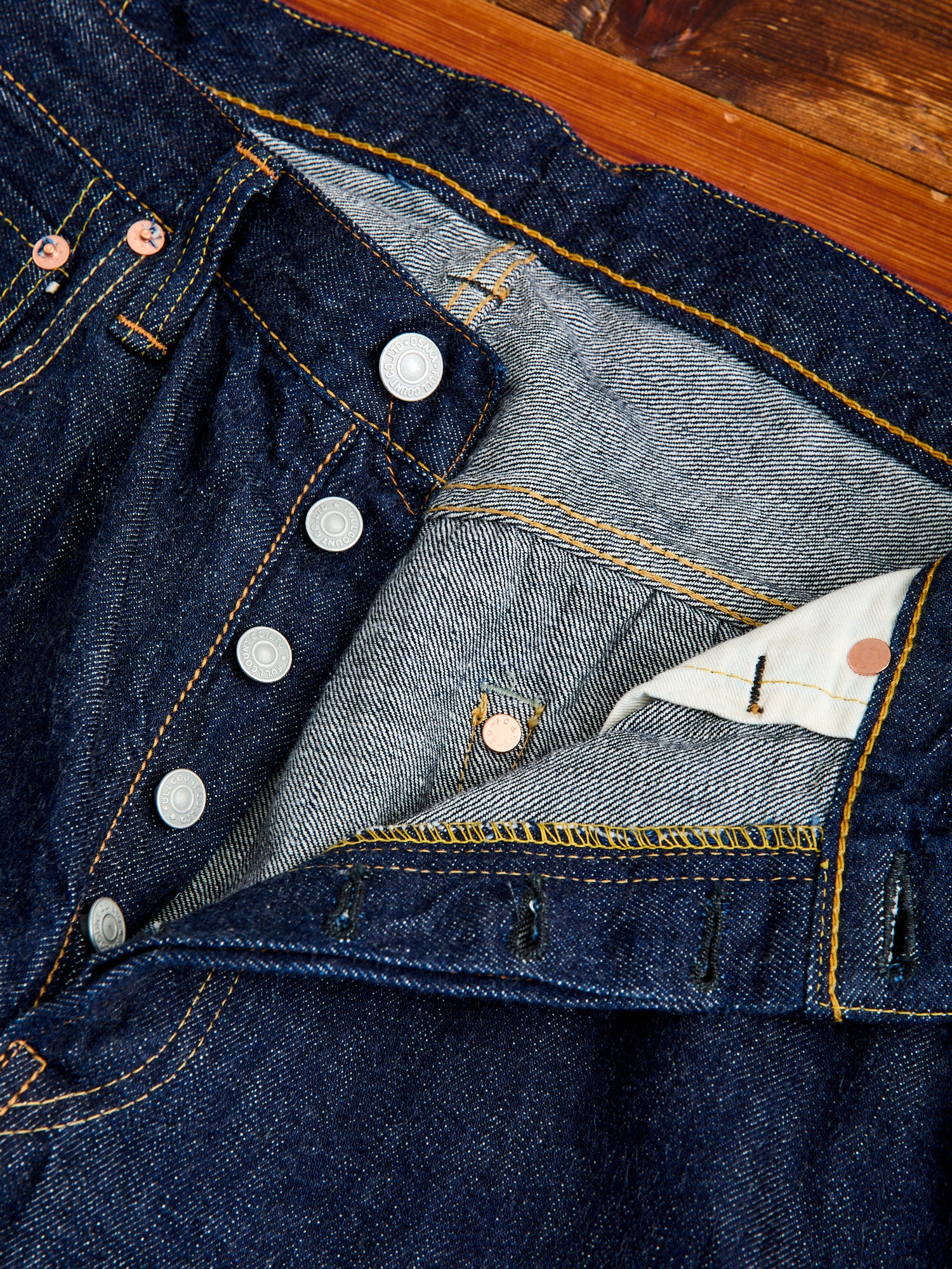 0105SSW "Super Smooth" 11.5oz Selvedge Denim - Wide Fit - Image 8