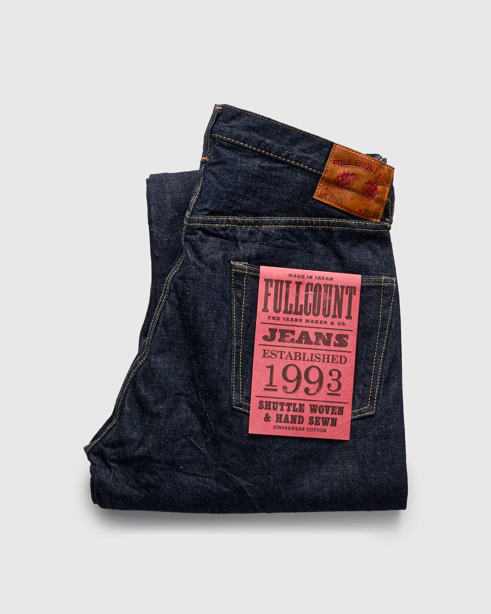 0105W 13.75oz Selvedge Denim - Wide Fit