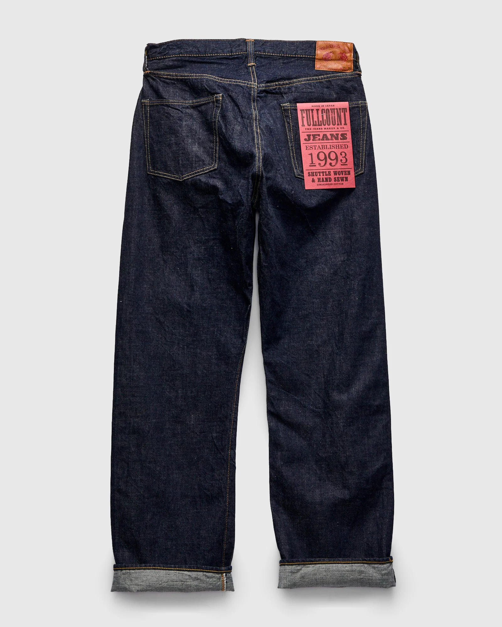 0105W 13.75oz Selvedge Denim - Wide Fit - Image 3