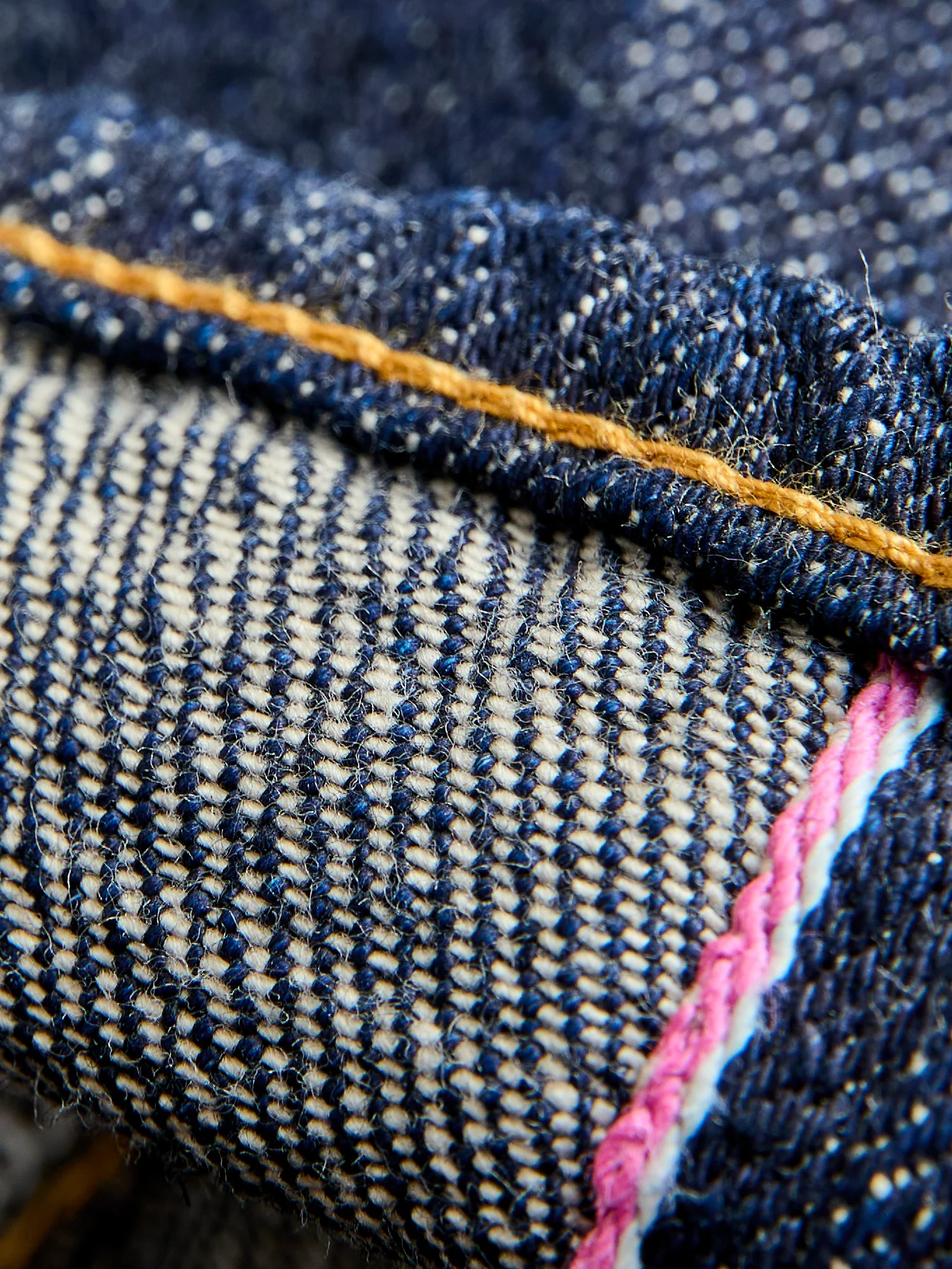 022-Kiraku "Natural Indigo" 12oz Selvedge Denim - Wide Straight Fit - Image 13