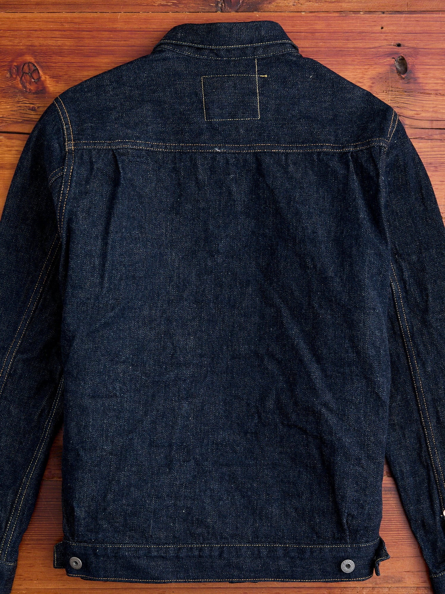 02516P "Sleeping Demon" Natural Indigo 15.5oz Selvedge Denim Jacket - Image 13
