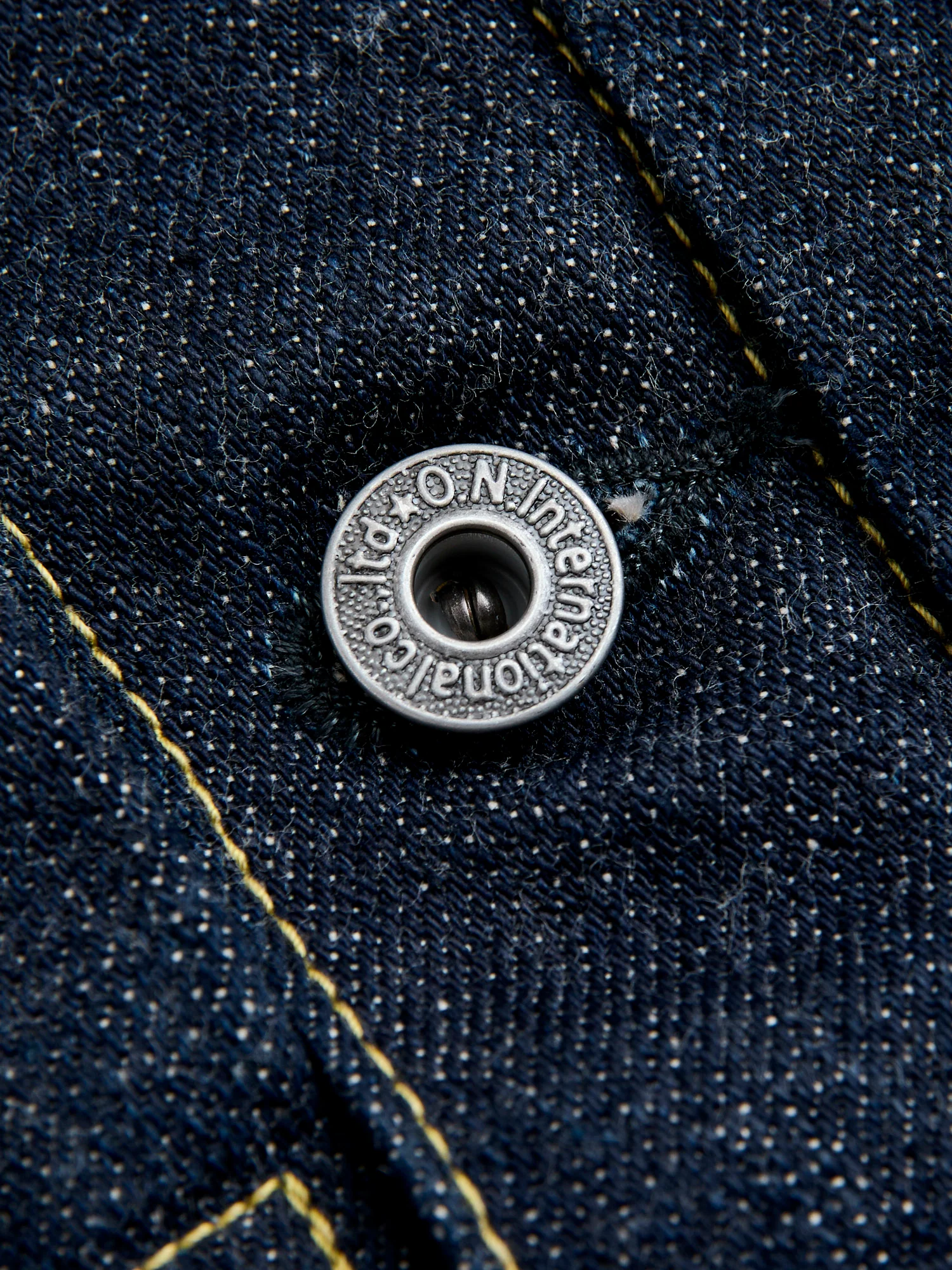 02516P "Sleeping Demon" Natural Indigo 15.5oz Selvedge Denim Jacket - Image 6