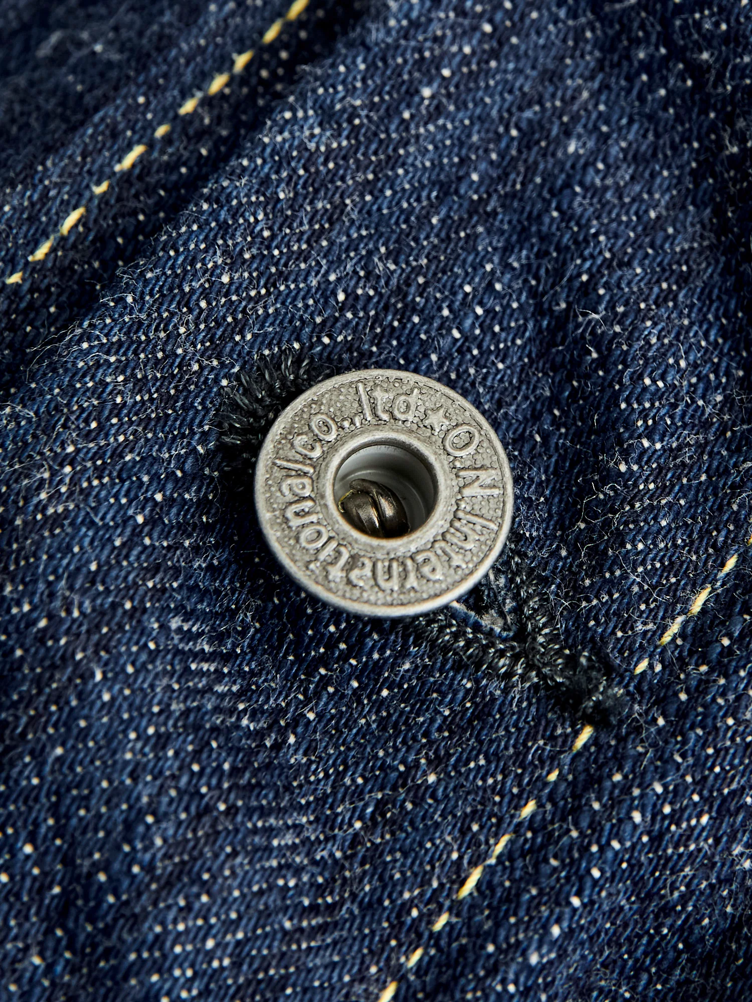 02527P "Kiwami" 16oz Natural Indigo Selvedge Denim Jacket - Image 7