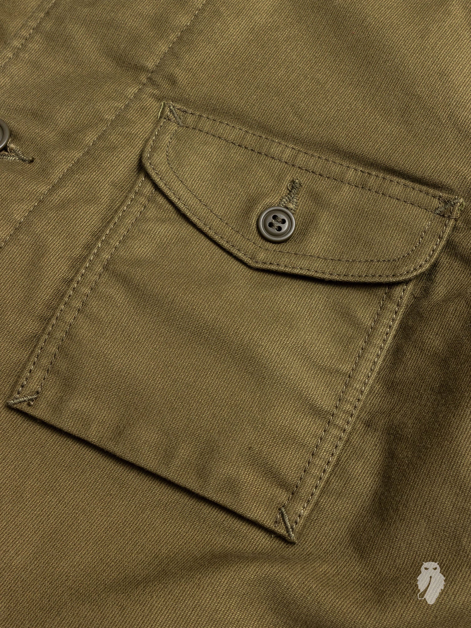 03-121 Military Coderane Coverall Jacket in Olive Drab - Image 4