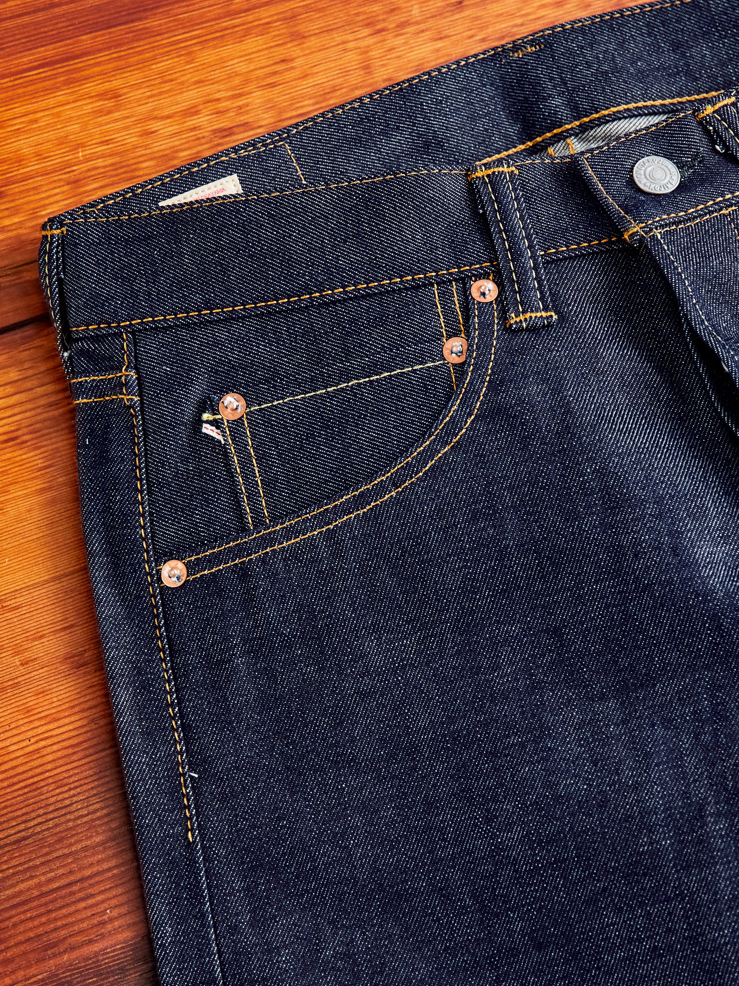 0306-36SP "Ultimate Pima GTB" 13oz Selvedge Denim - Tight Tapered Fit - Image 6