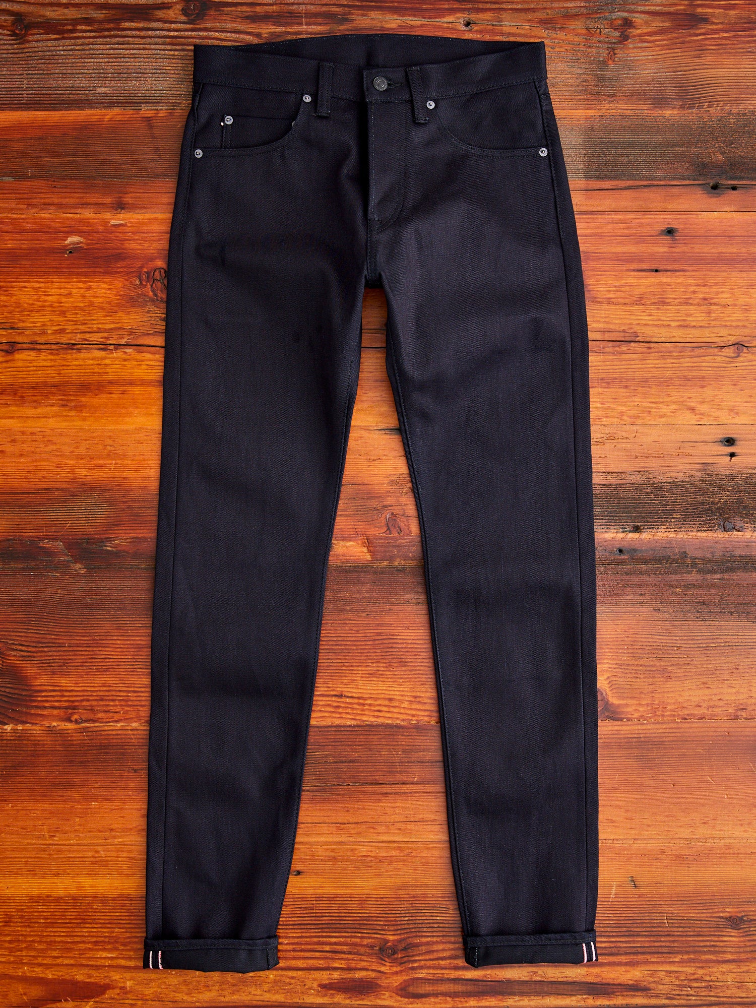 "Nightshade" 15.7oz Selvedge Denim - Tight Tapered Fit - Image 4