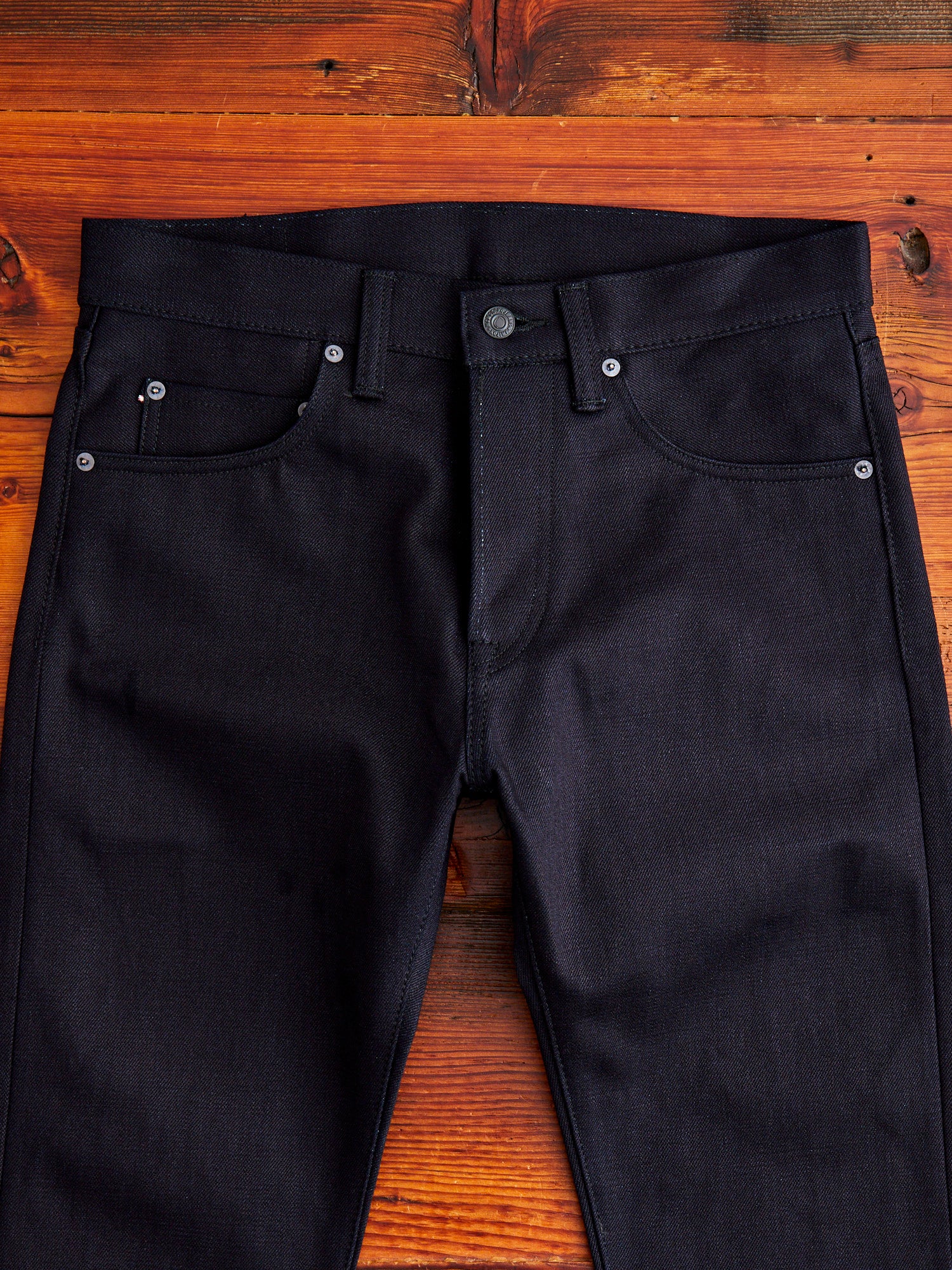 "Nightshade" 15.7oz Selvedge Denim - Tight Tapered Fit - Image 5