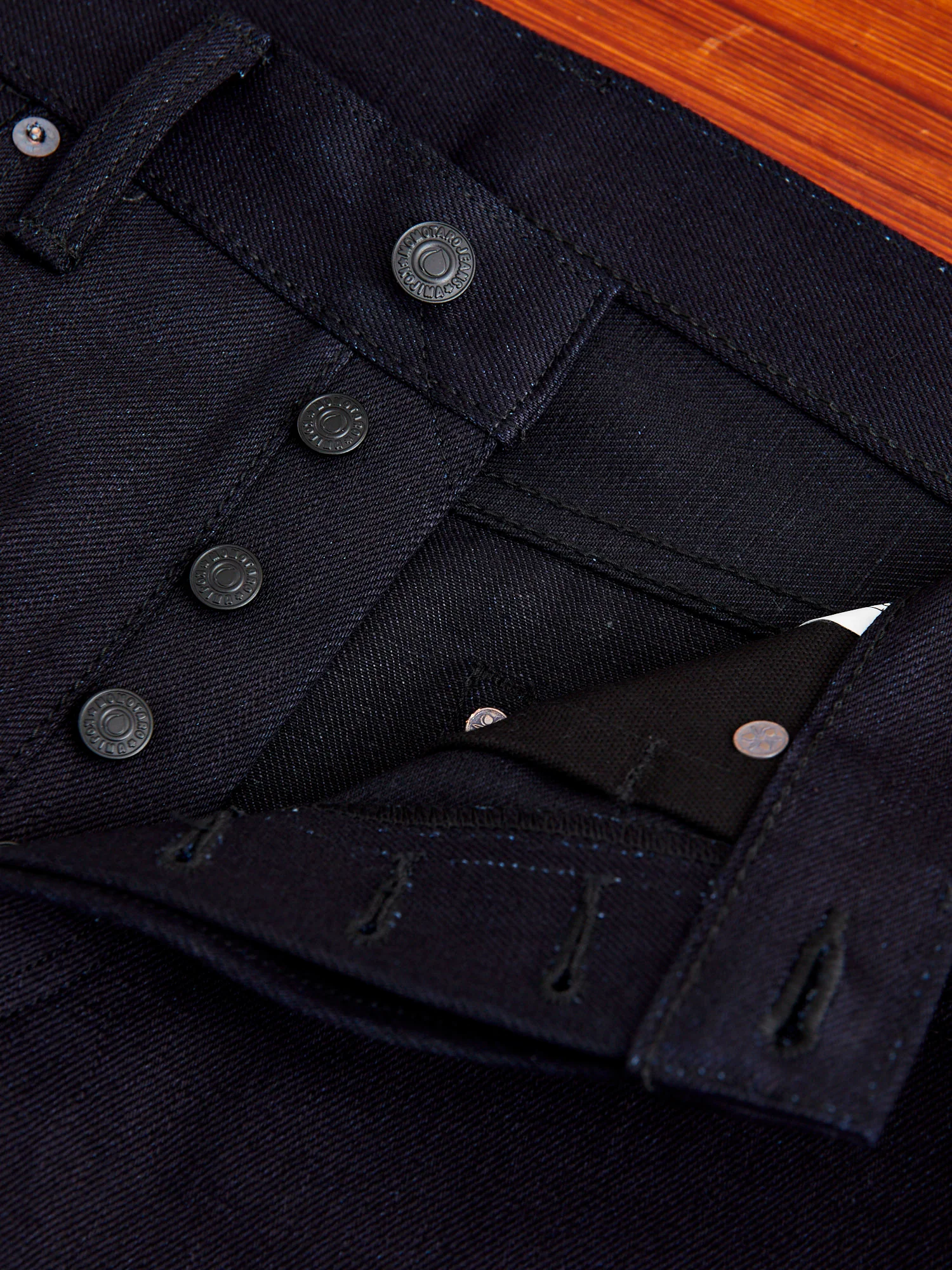 "Nightshade" 15.7oz Selvedge Denim - Tight Tapered Fit - Image 8