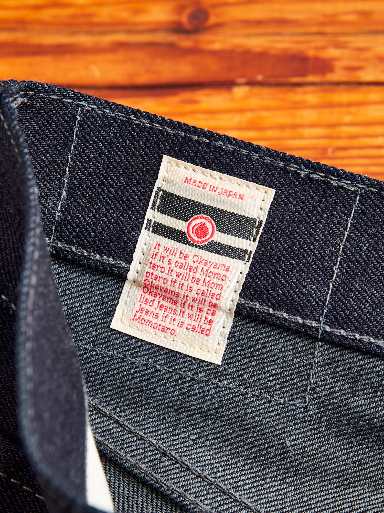0405-52G "Indigo x Grey" 18oz Selvedge Denim - High Tapered Fit - Image 10
