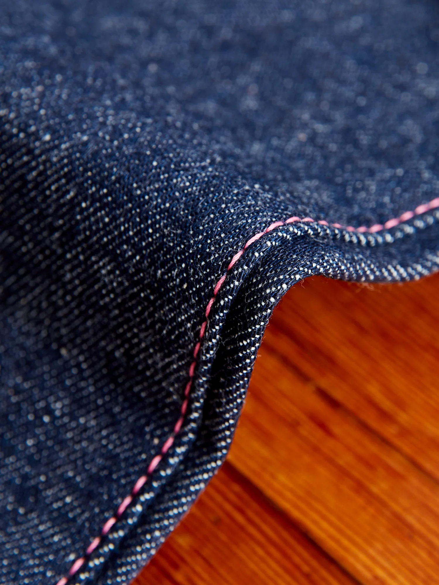 0605-40 "Legacy Blue" 14.7oz Selvedge Denim - Natural Tapered Fit - Image 9