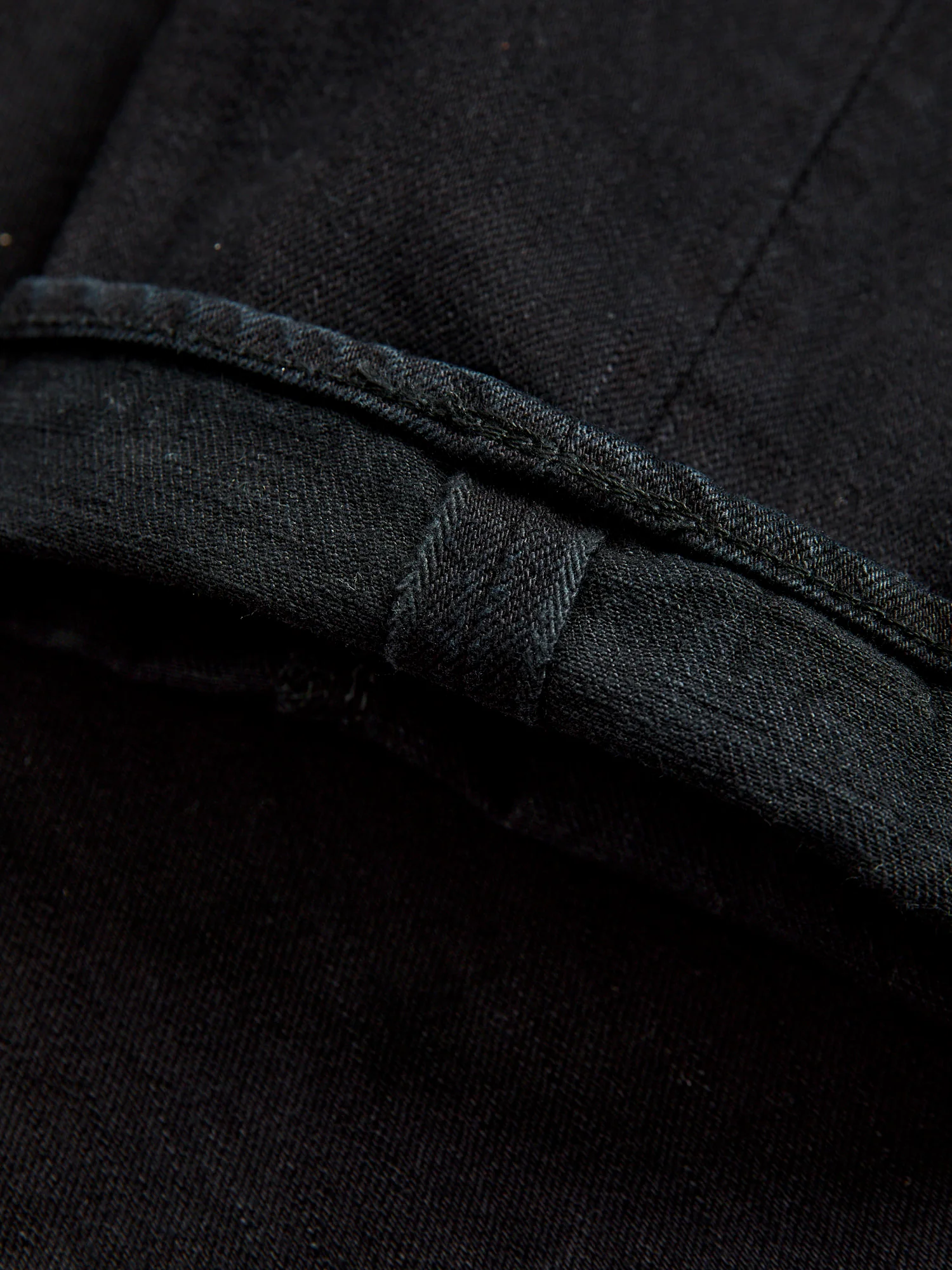 0605SP-OD "Sumi Ink Overdye" 15.7oz Selvedge Denim - Natural Tapered Fit - Image 12