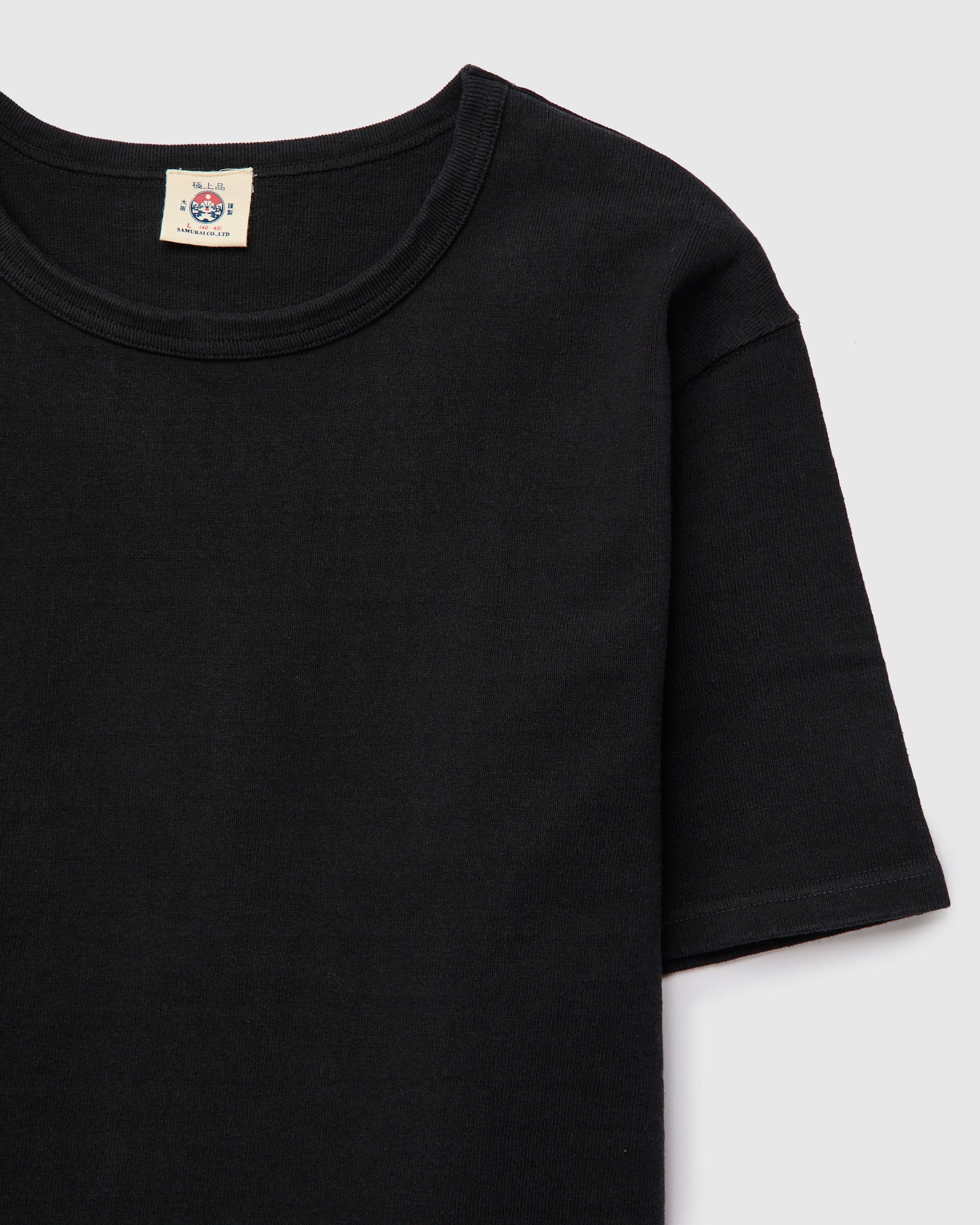 Extra Heavyweight Solid T-Shirt in Black - Image 3