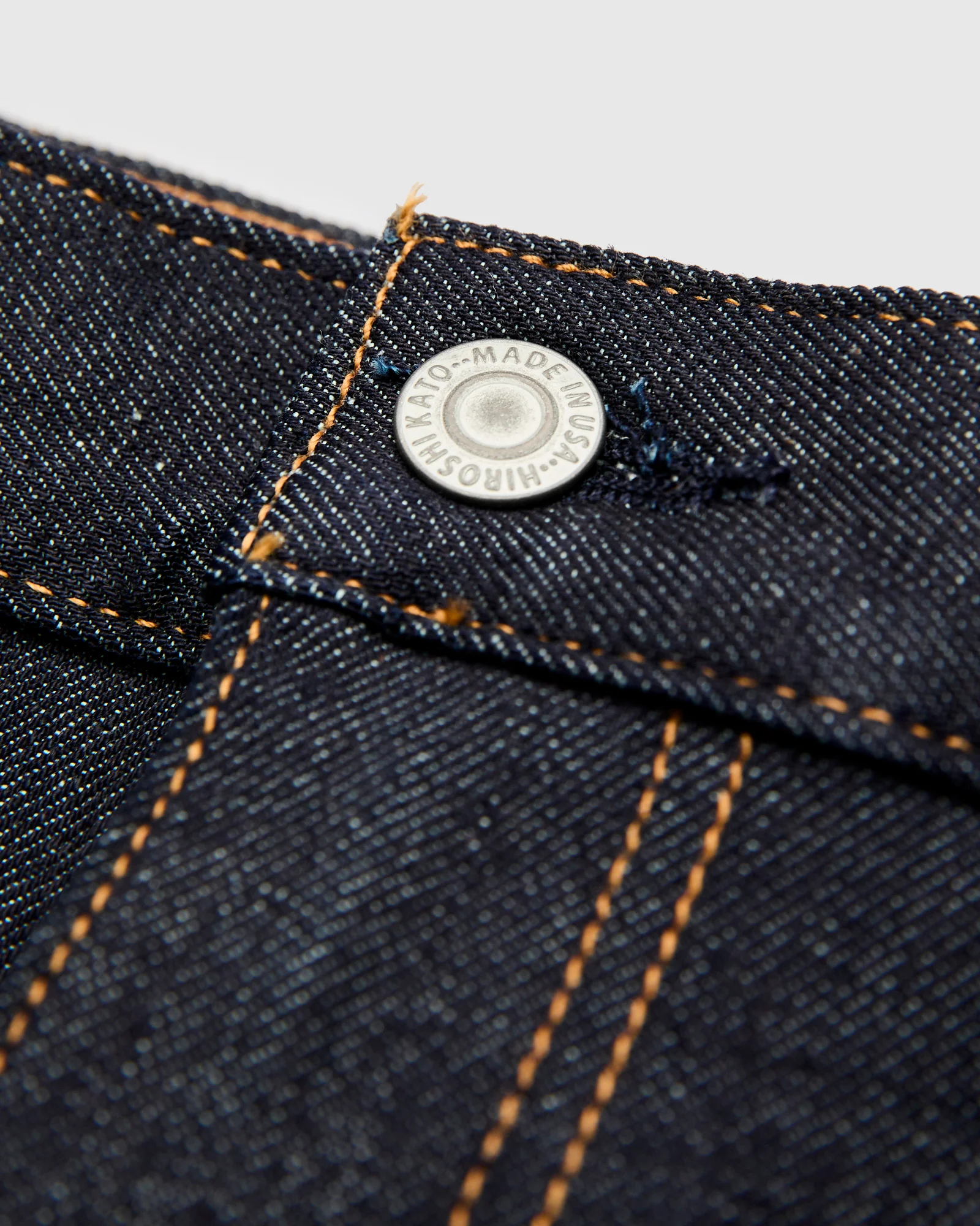 10.5oz Indigo Stretch Selvedge Denim - Scissors Slim Tapered - Image 6