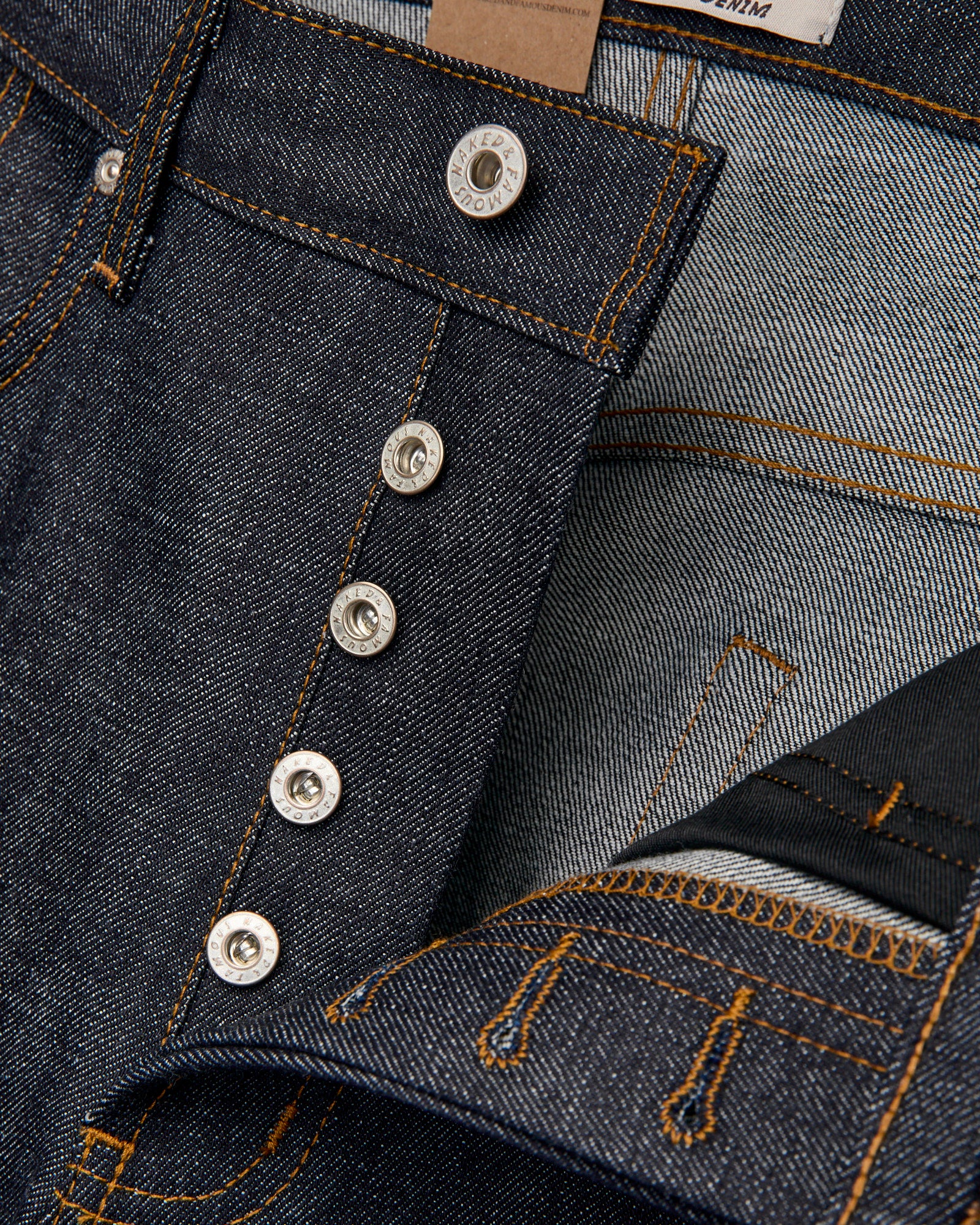 "10 Fold Selvedge" 14oz Selvedge Denim - Strong Guy Fit - Image 7