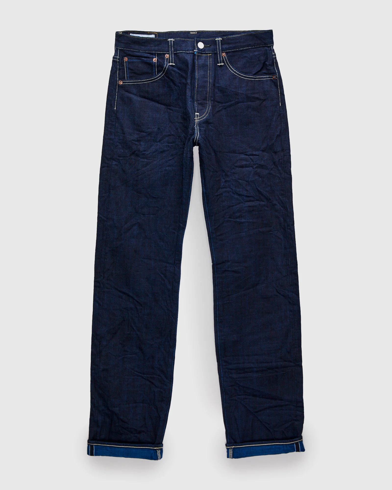 101TB "Yurai" 15oz Natural Indigo Selvedge Denim - Regular Straight Fit - Image 2