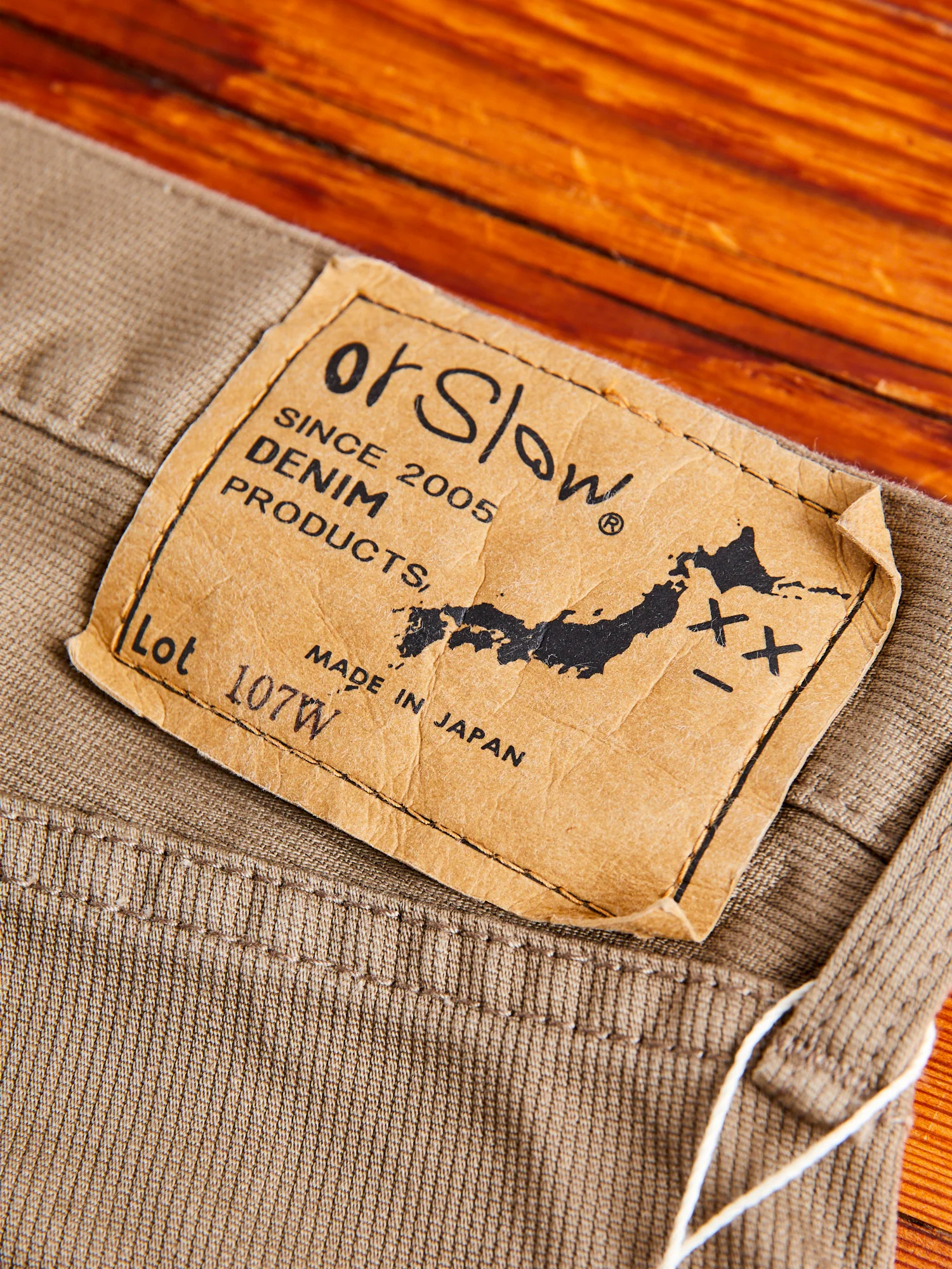 107 Ivy Fit Cotton Pique Pants in Dusty Olive - Image 10