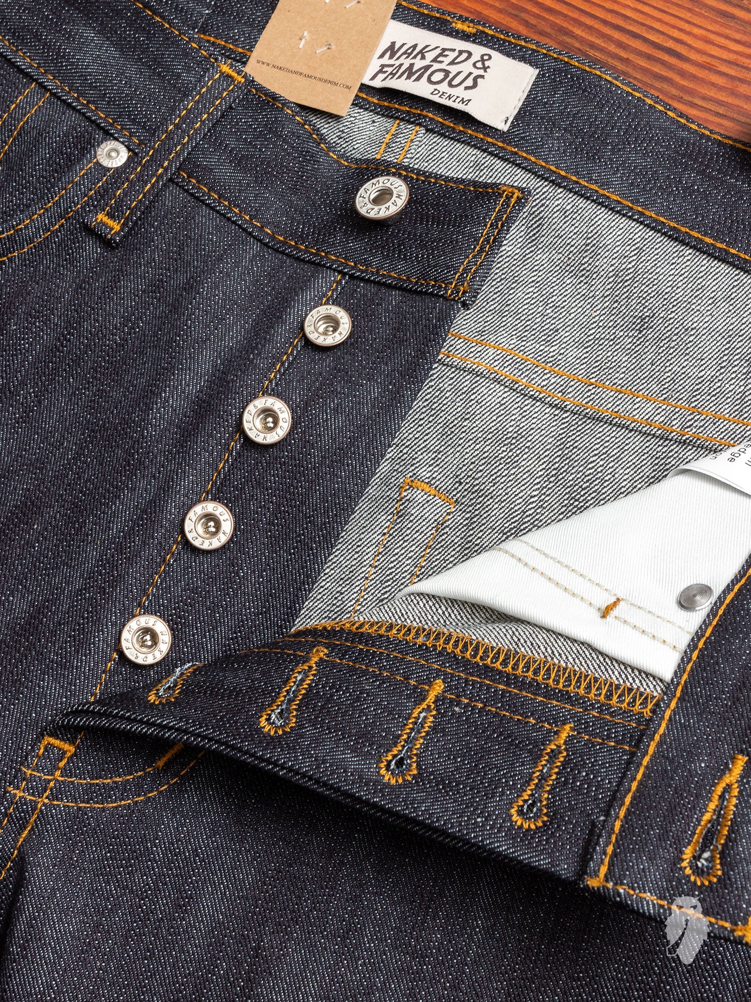 "10th Anniversary Left Hand Twill" 13.75oz Selvedge Denim - Easy Guy Fit - Image 6