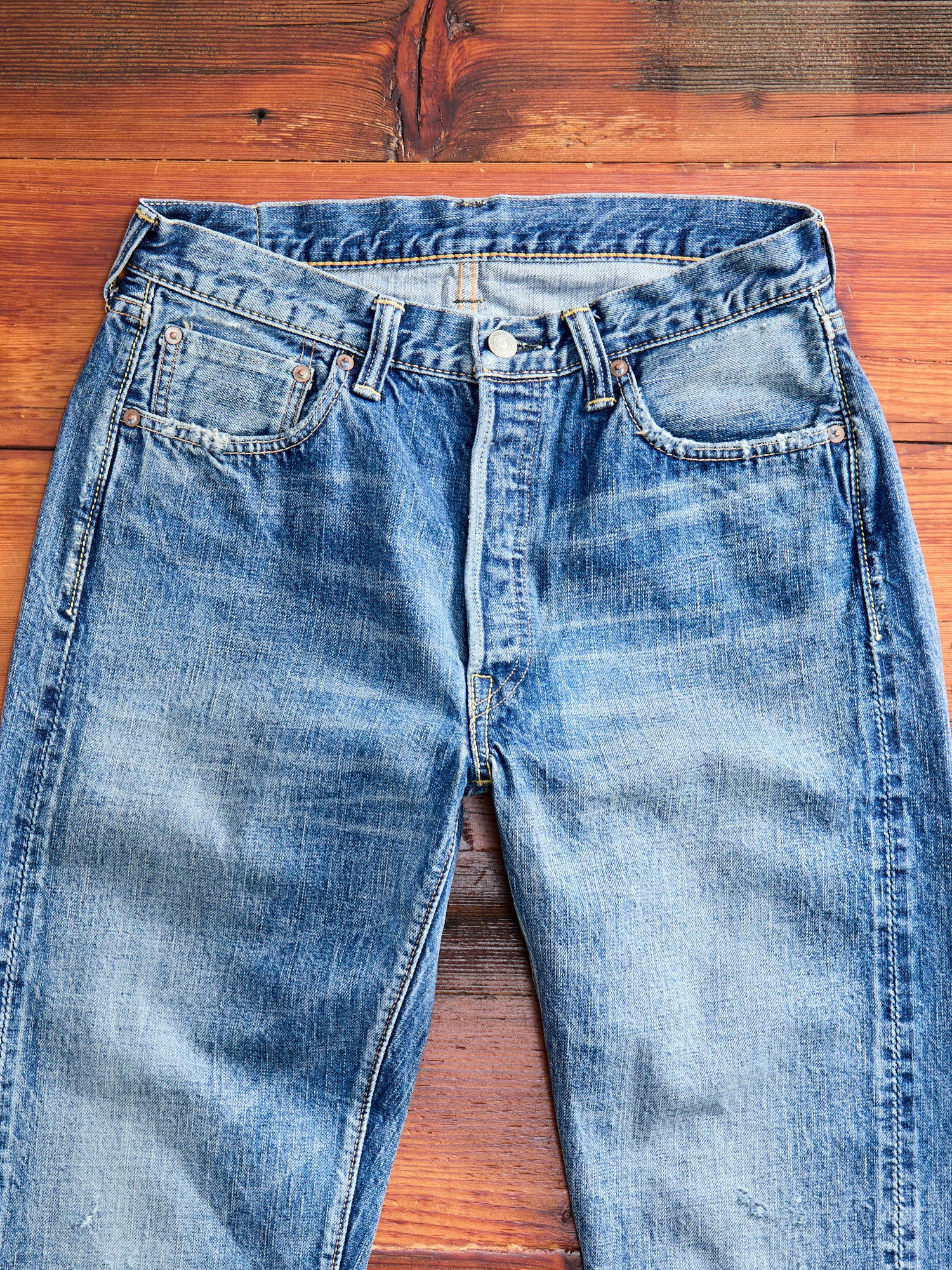 1101 "Dartford" 13.75oz Selvedge Denim - Classic Straight Fit - Image 3