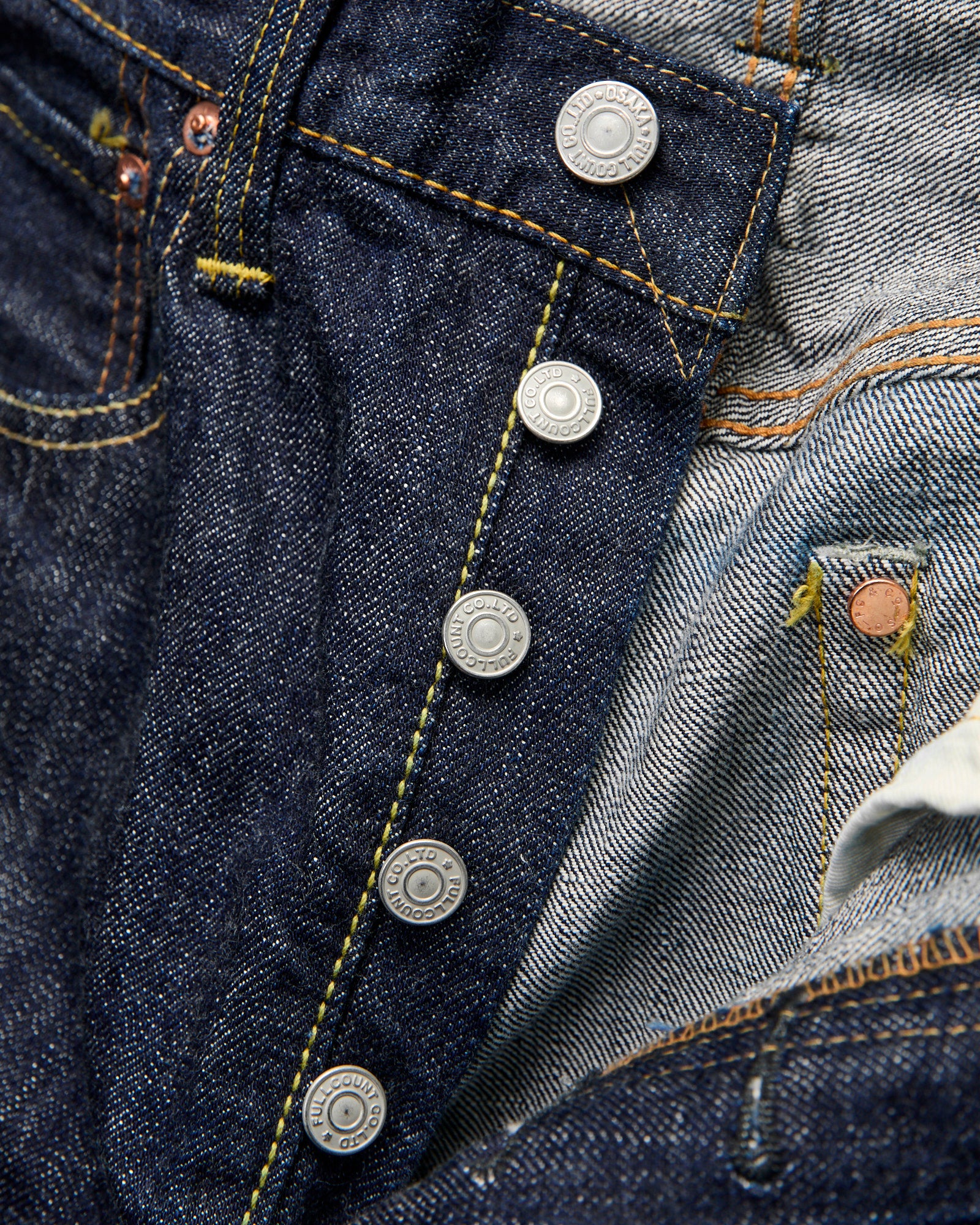 1101W 13.75oz Selvedge Denim - Straight Fit - Image 9