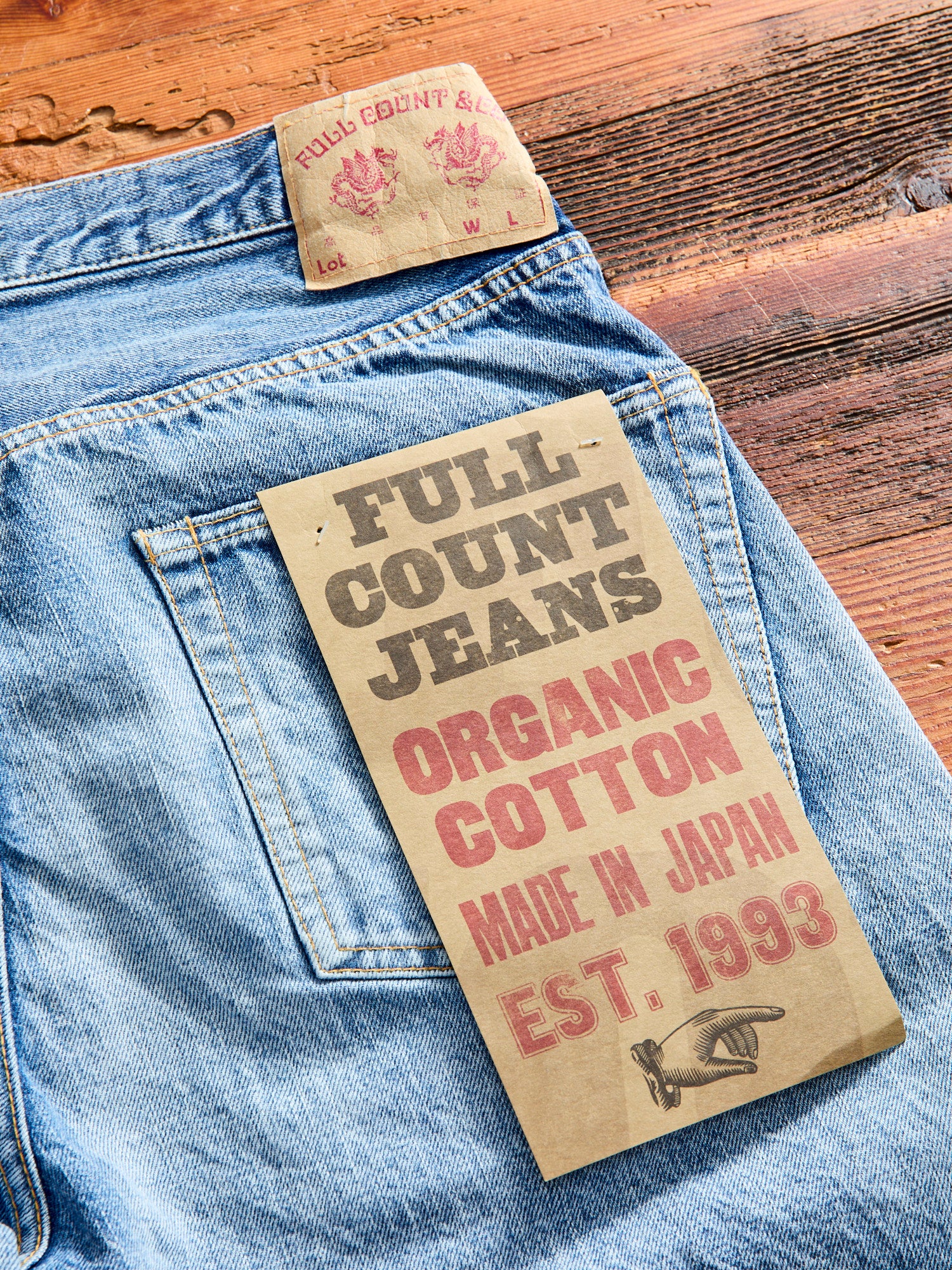 1102-EB "Eastbourne" 13.75oz Selvedge Denim - Straight Fit - Image 11