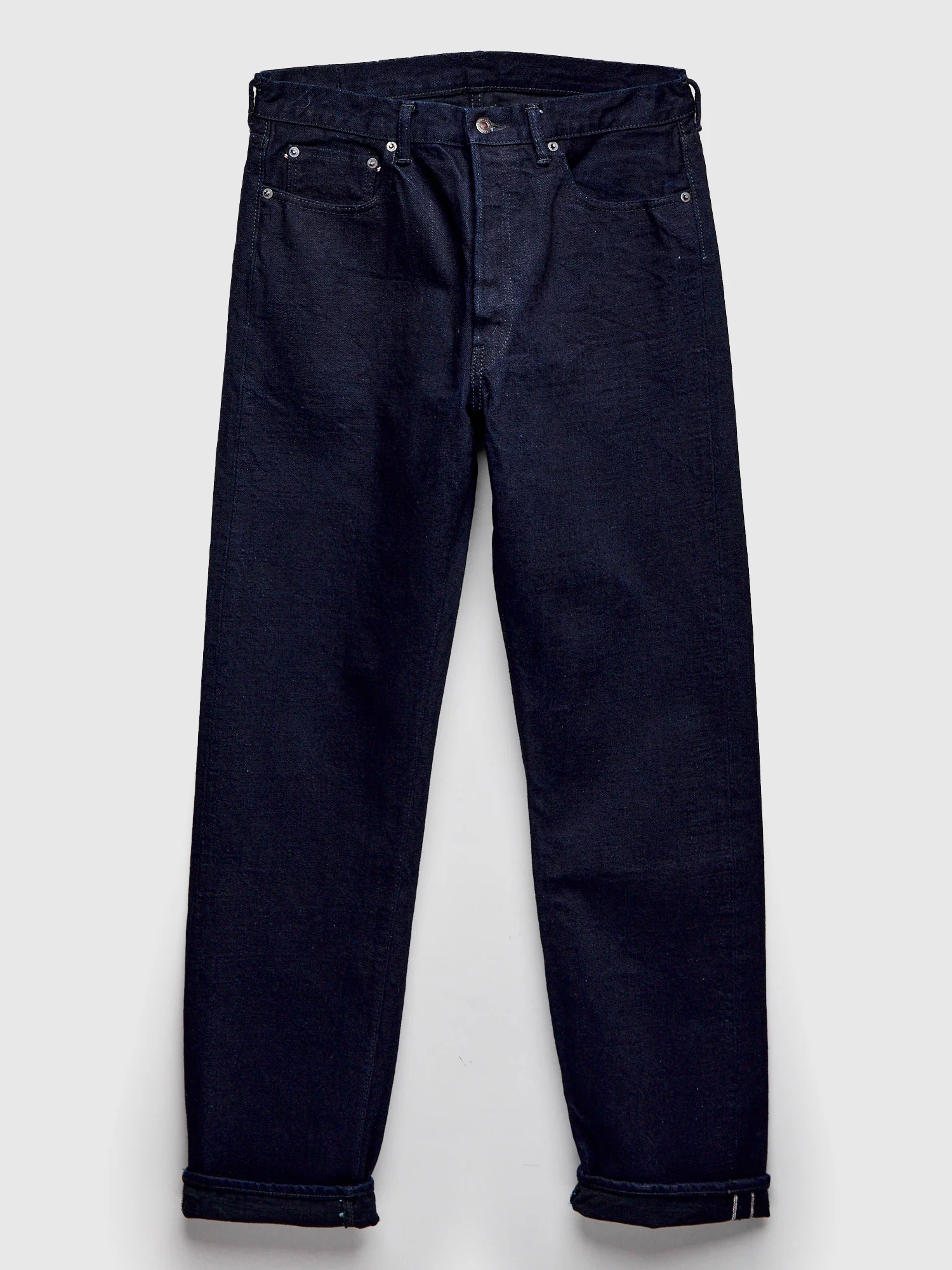1103SRB "Super Rough" Indigo/Black 15.5oz Selvedge Denim - Clean Straight Fit - Image 2