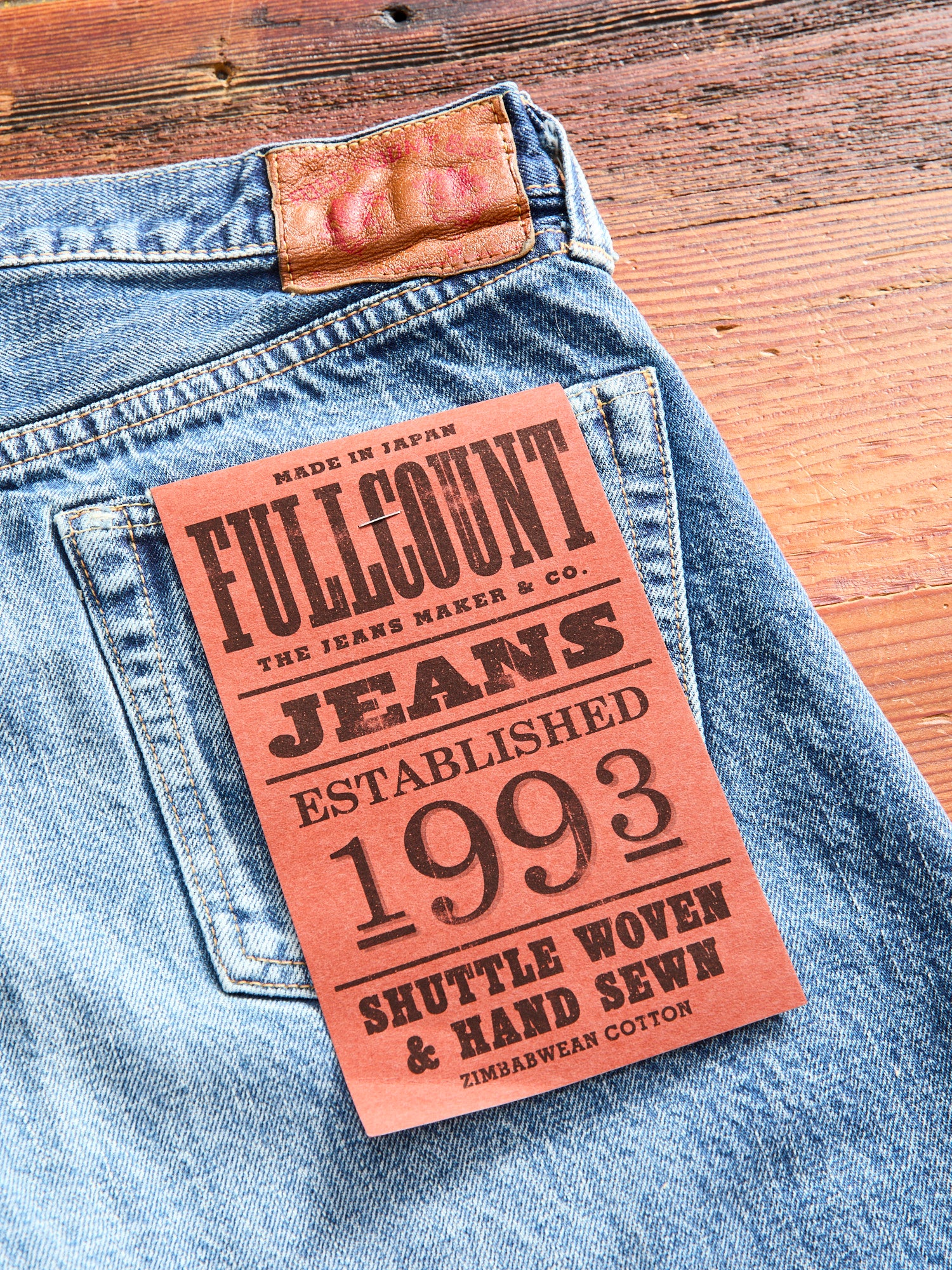 1108 "Dartford" 13.75oz Selvedge Denim - Slim Straight Fit - Image 11