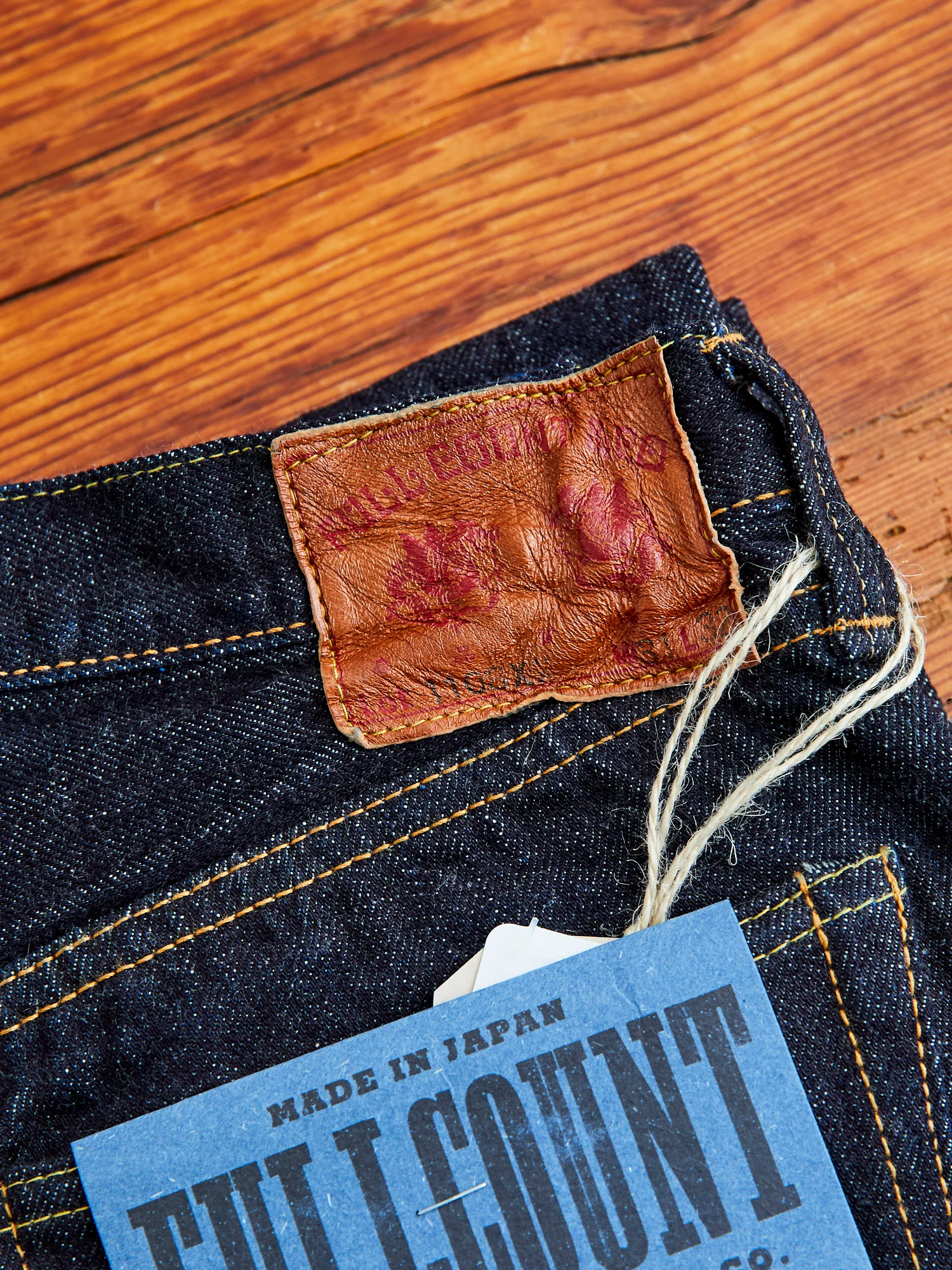 1108XXW 15.5oz Selvedge Denim - Slim Straight Fit - Image 3