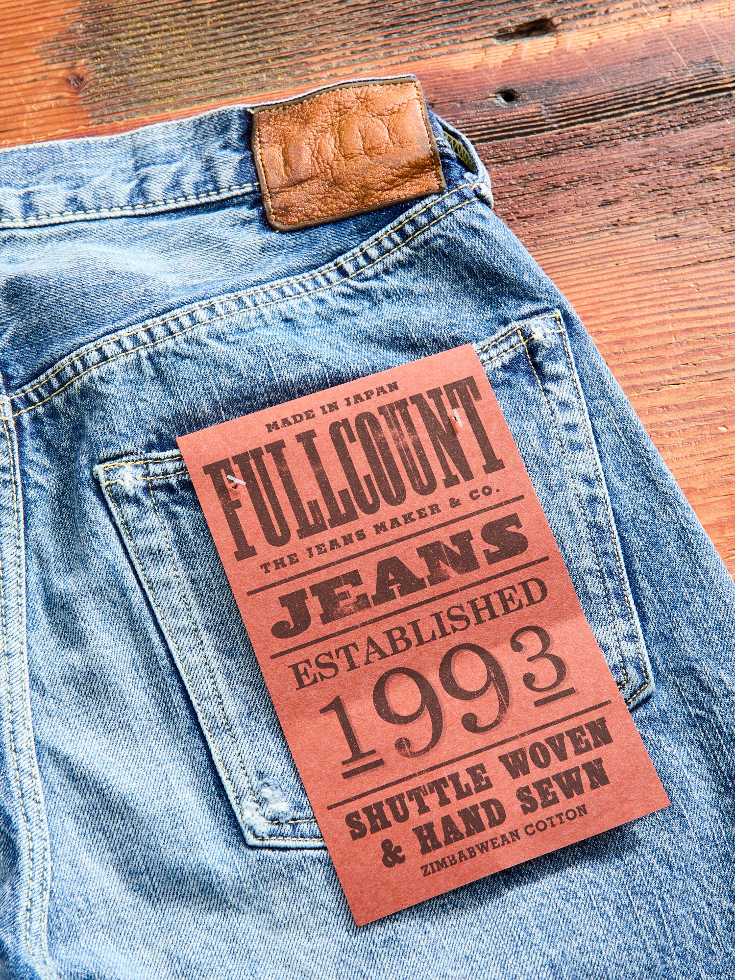 1110 "Dartford" 13.75oz Selvedge Denim - Tapered Fit - Image 12
