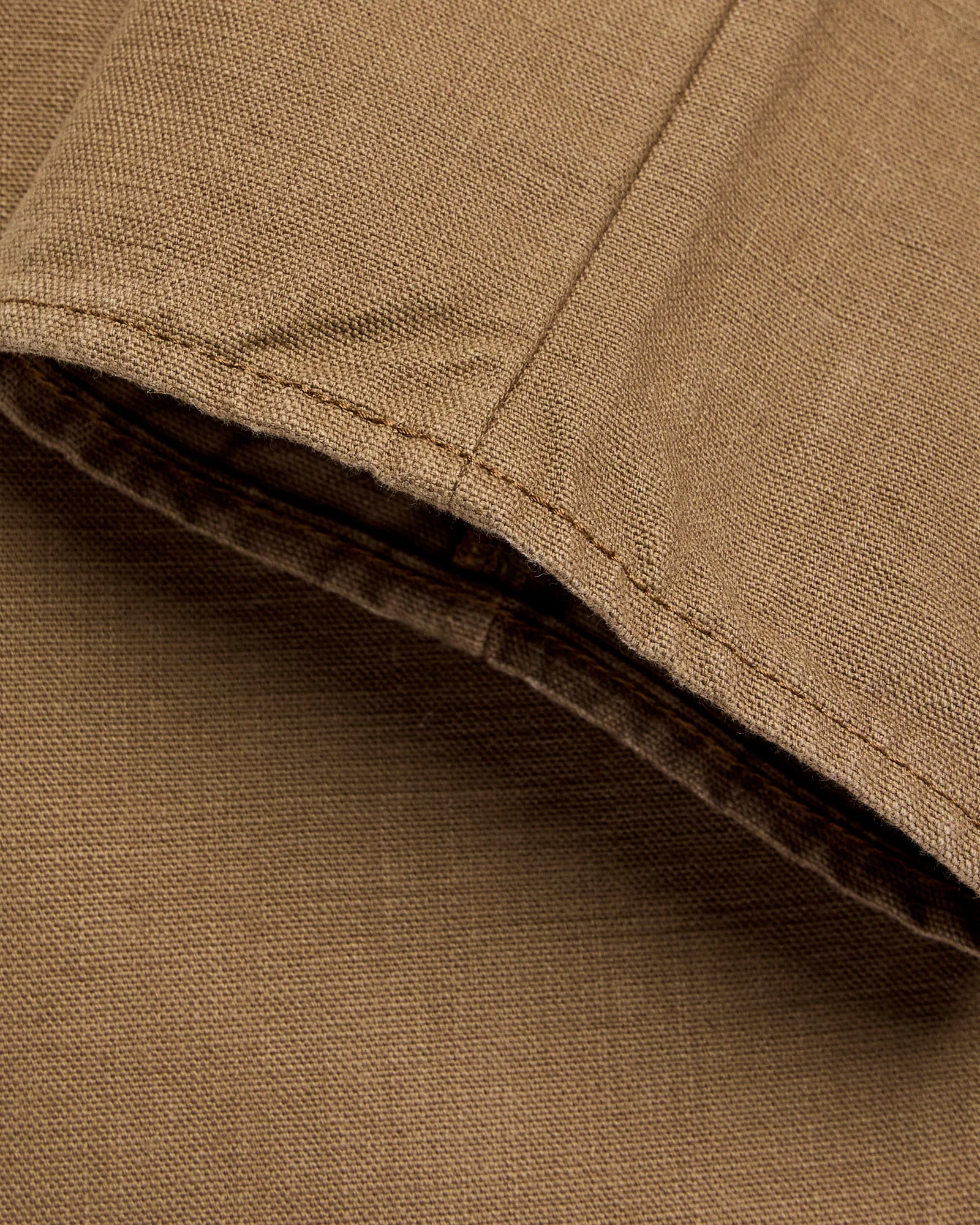 1176 Khaki Beige 13.5oz Duck Canvas Pants - Regular Straight - Image 8
