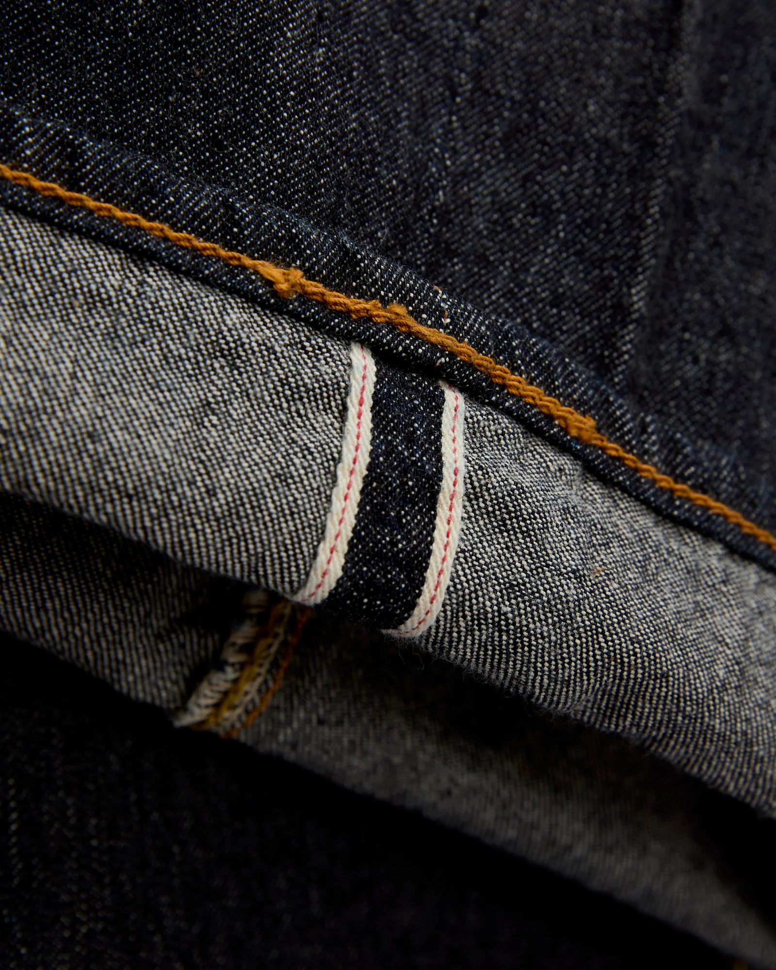 1182-002 10oz Lightweight Selvedge Denim - Piped Straight Fit - Image 9