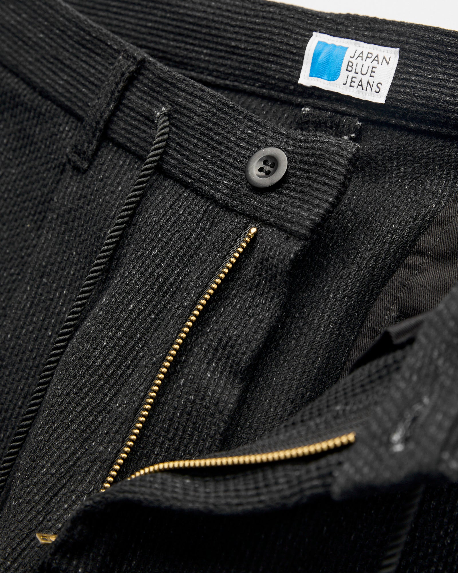 11oz Sashiko Easy Tapered Pants in Black - Image 6