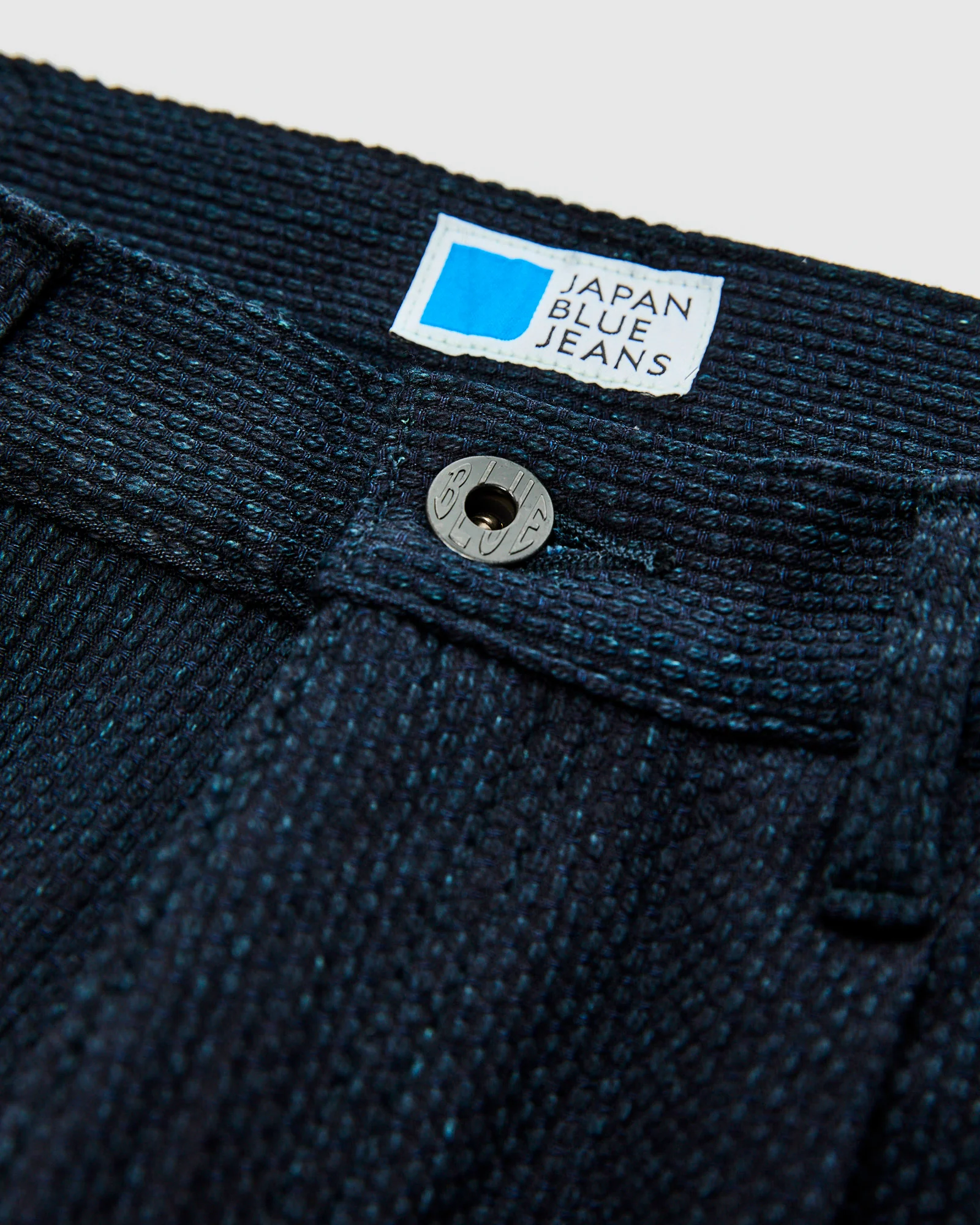 11oz Sashiko Wide Tapered 5P Pants in Indigo - Image 5