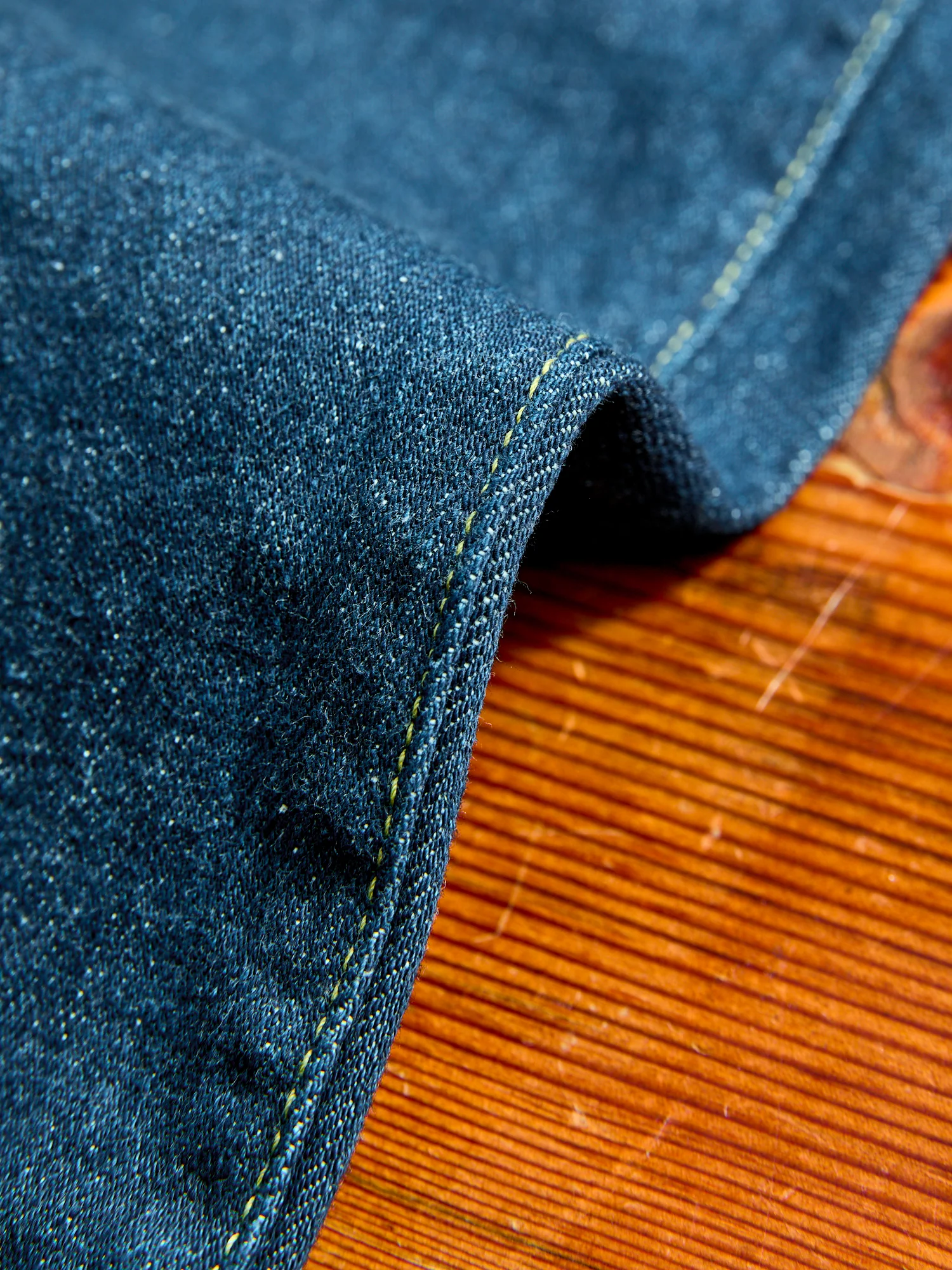 121S "Ishikawadai Stretch" 15oz Stretch Selvedge Denim - Relaxed Tapered Fit - Image 11