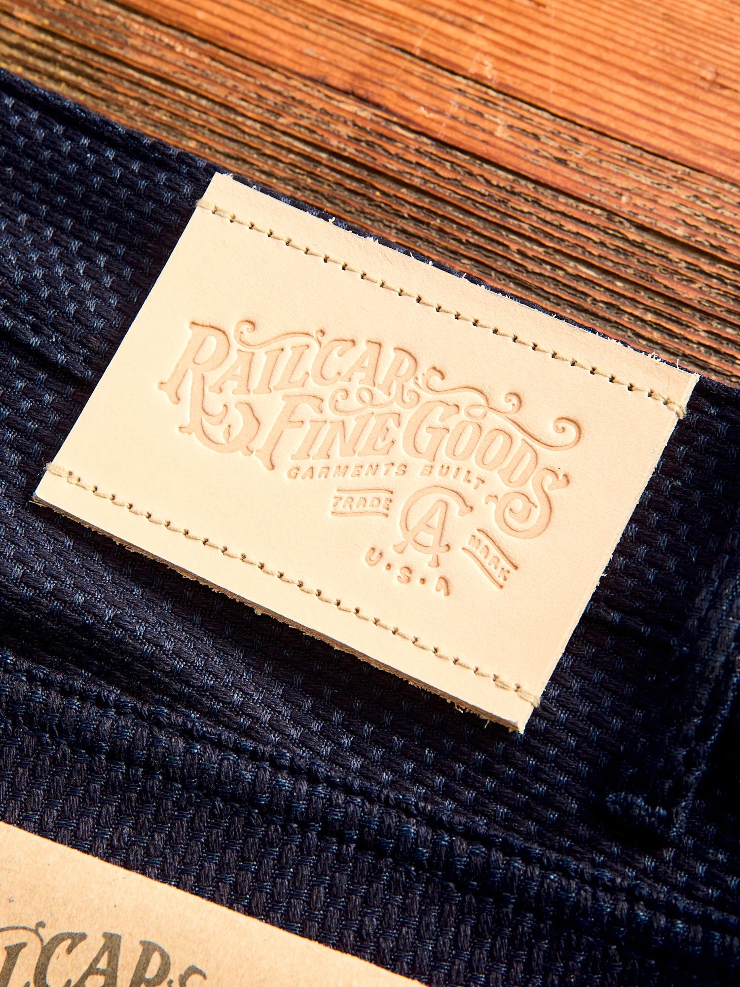 12oz Sashiko Indigo Denim - Spikes Fit - Image 13