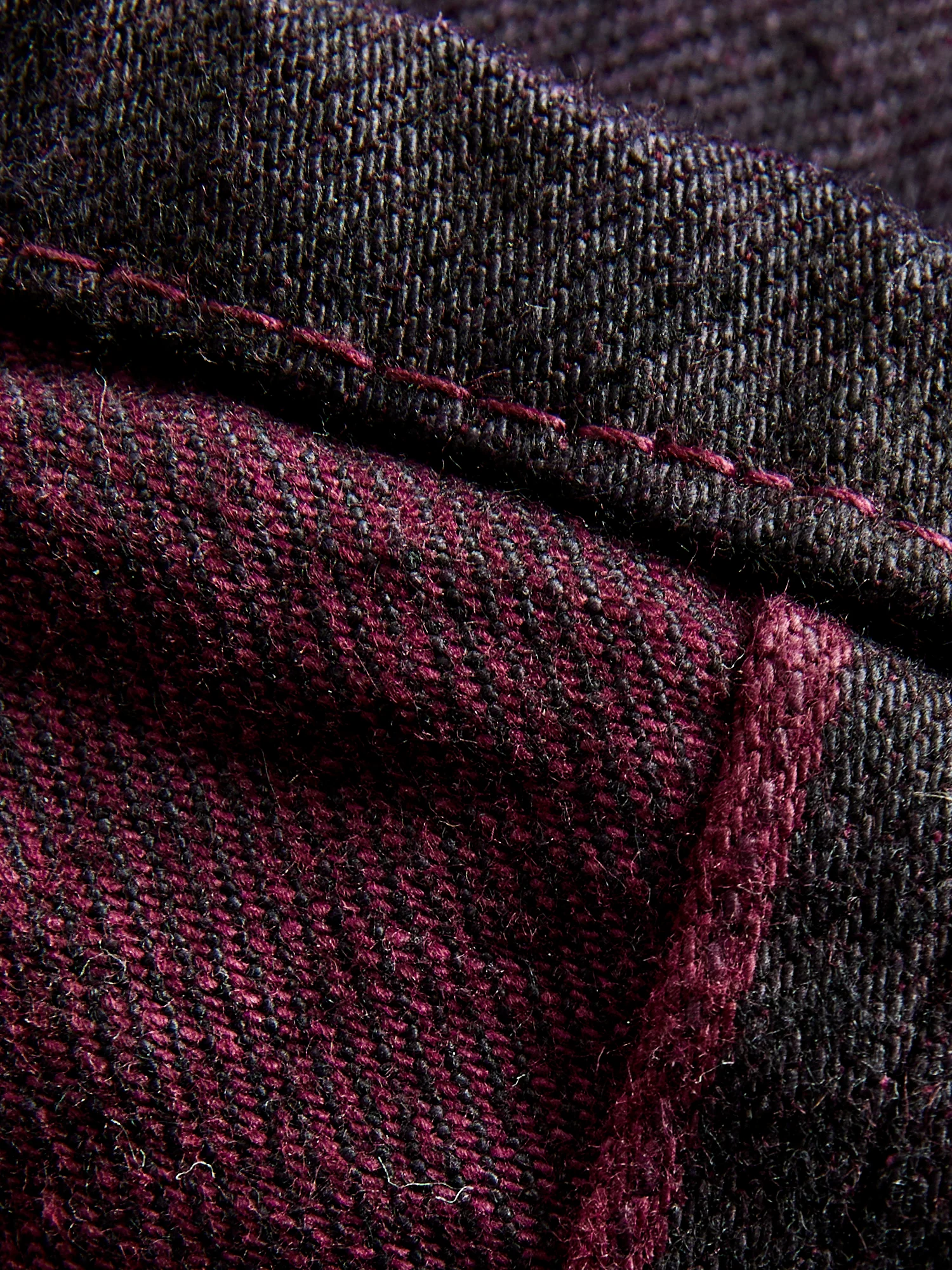 131 "Hadal Purple Overdye" 16oz Selvedge Denim - Lost Jeans Fit - Image 14