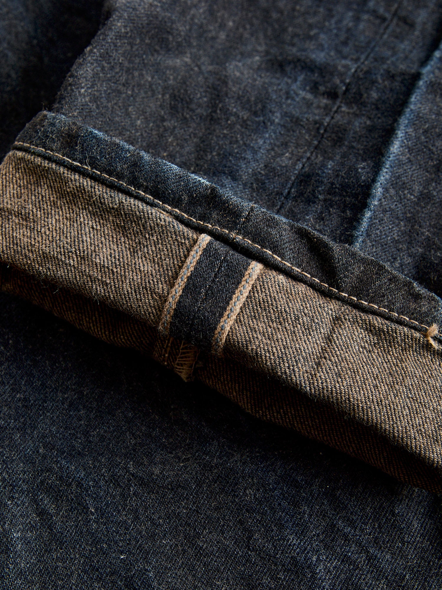131 "Saddened Wattle" 16oz Selvedge Denim - Lost Jeans Fit - Image 10