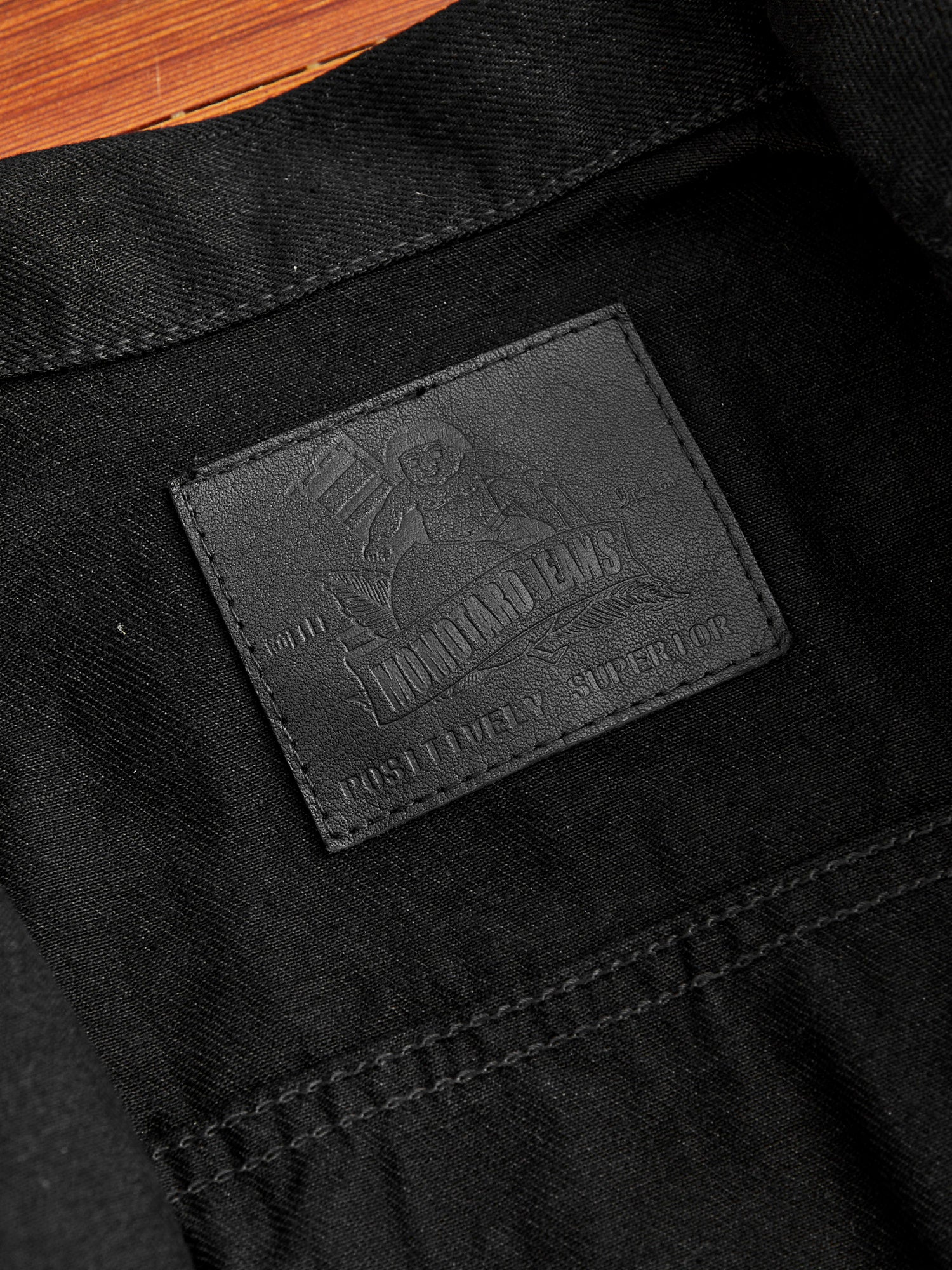 15.7oz Double Black Selvedge Denim Type-2 Jacket - Image 10