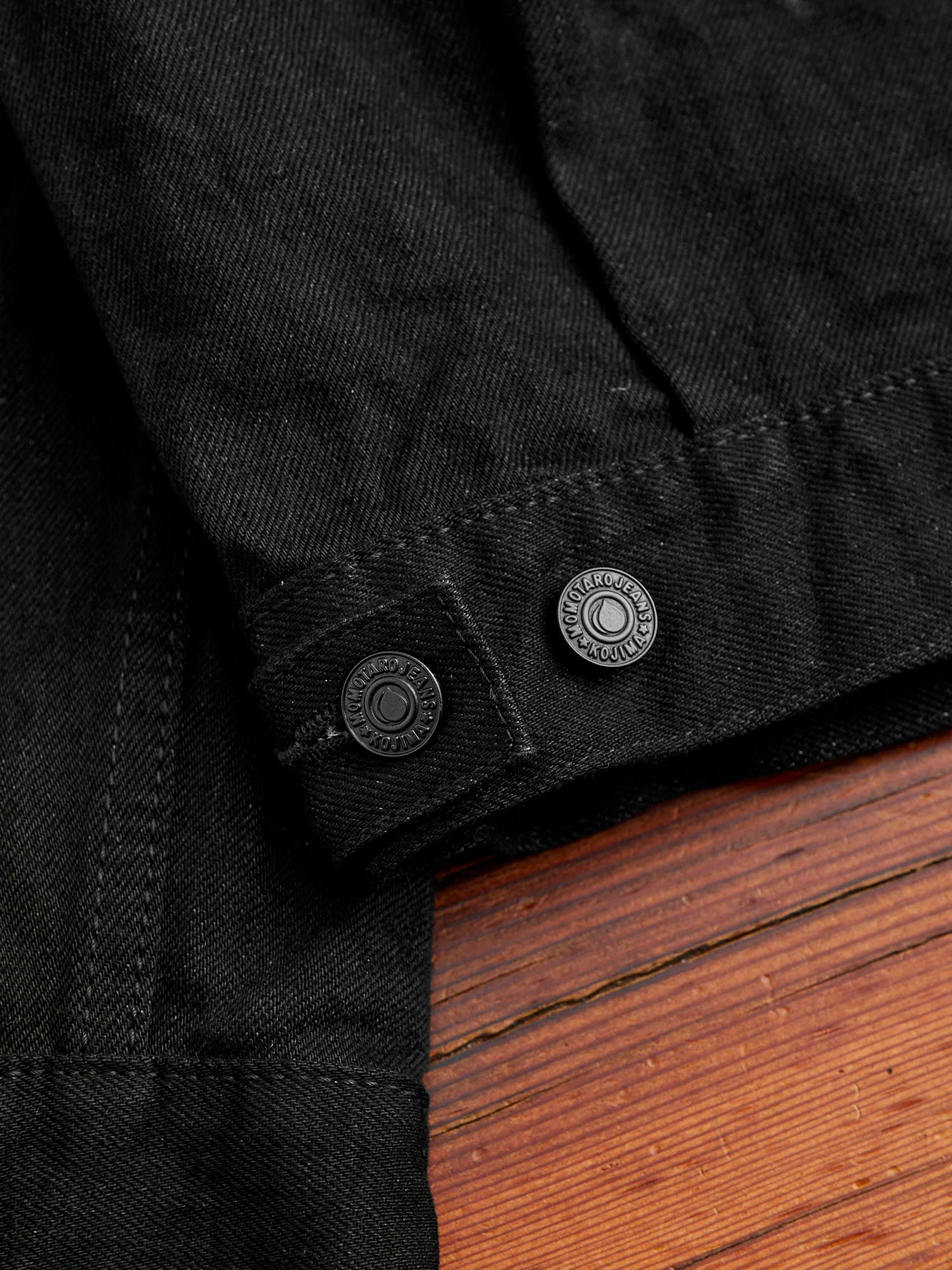 15.7oz Double Black Selvedge Denim Type-2 Jacket - Image 12