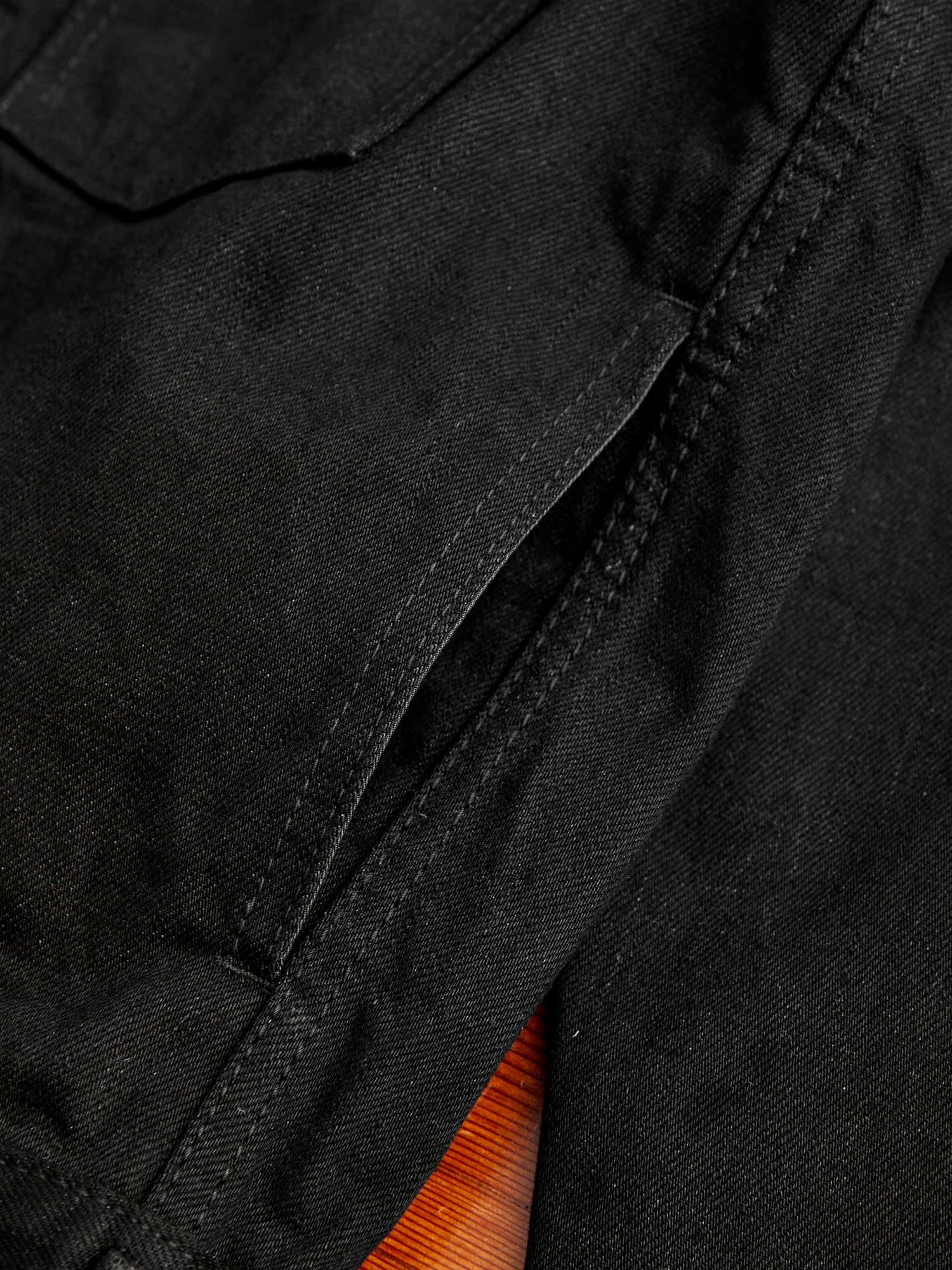 15.7oz Double Black Selvedge Denim Type-2 Jacket - Image 13