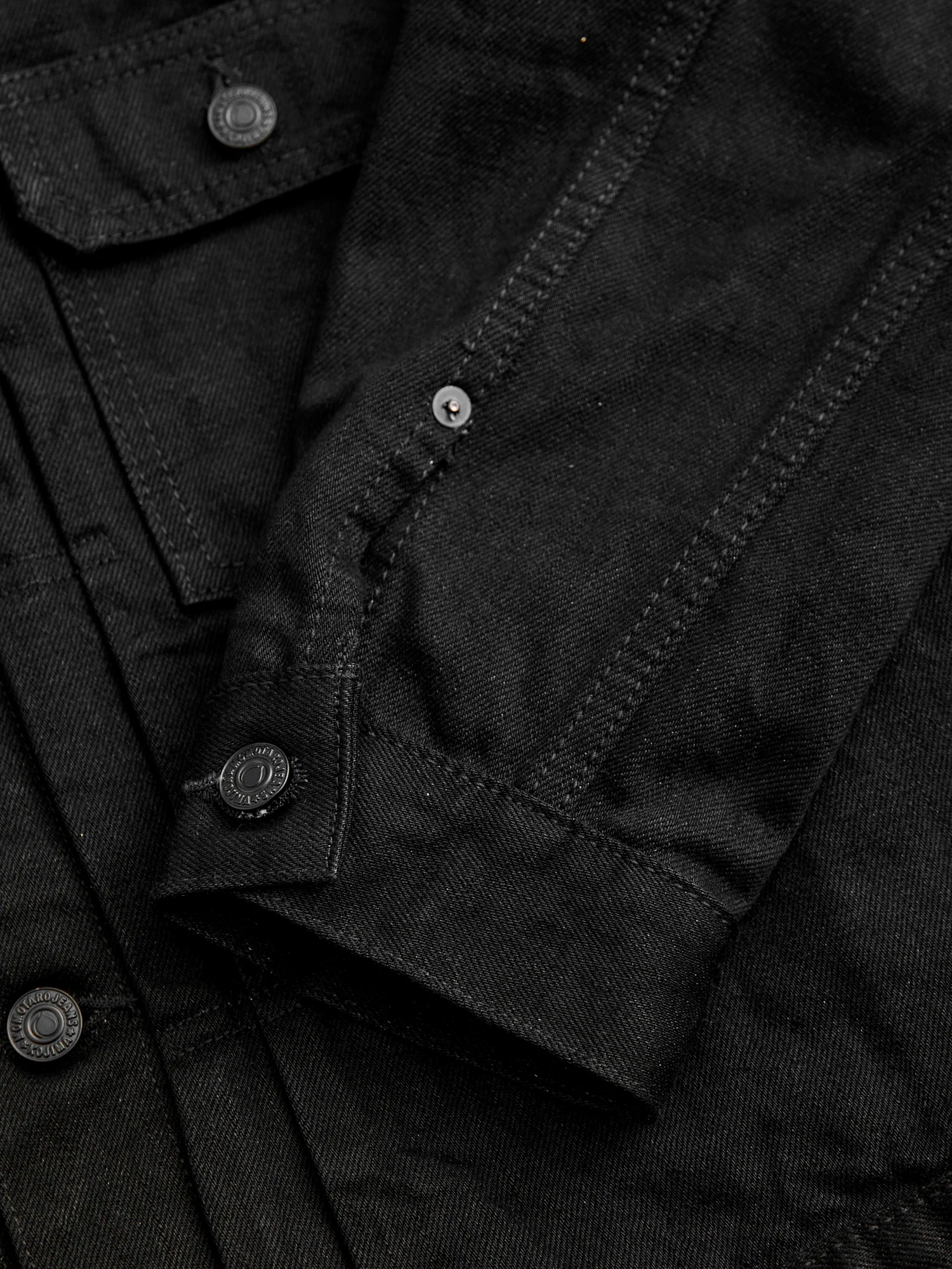15.7oz Double Black Selvedge Denim Type-2 Jacket - Image 14