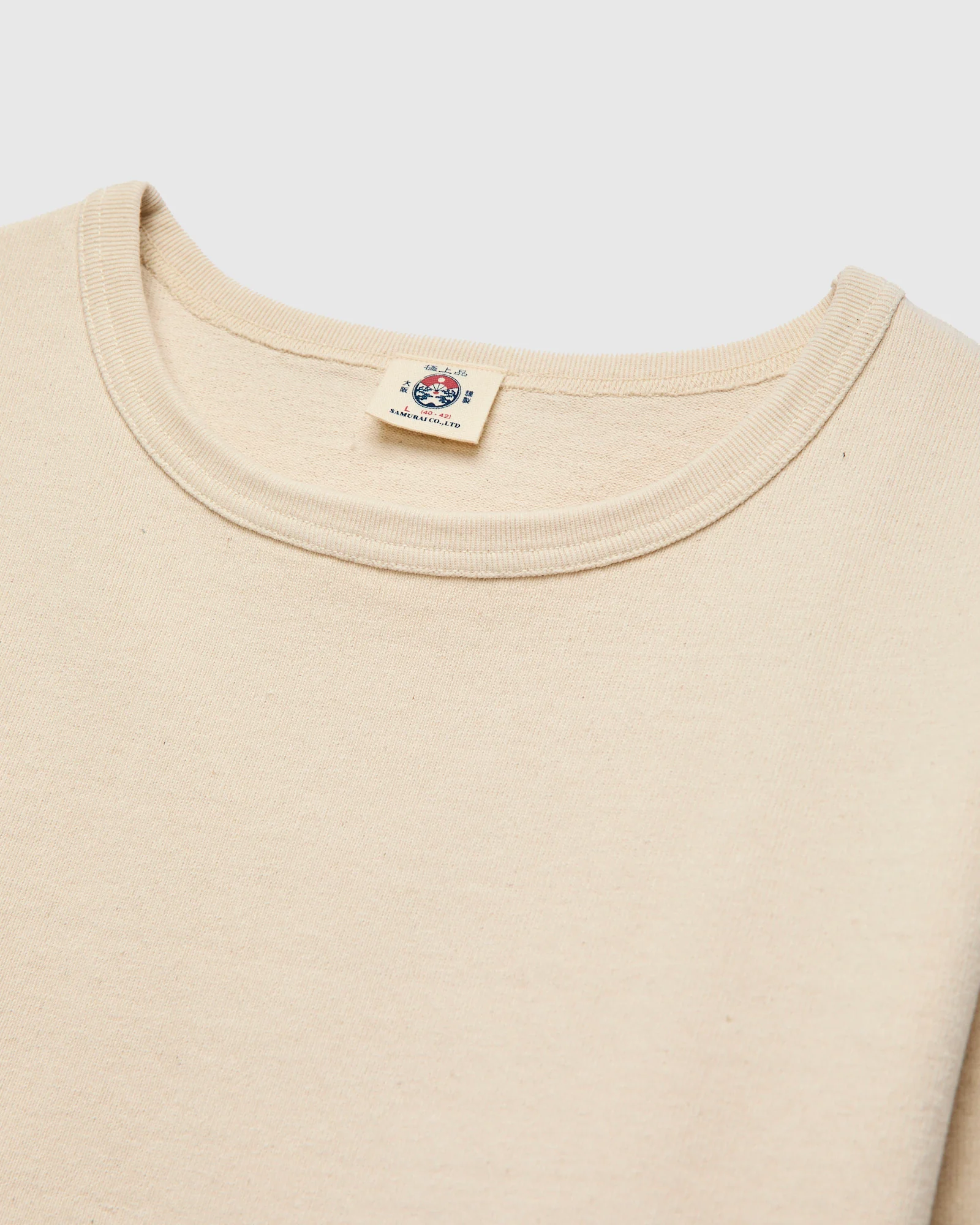 Extra Heavyweight Solid T-Shirt in Off White - Image 4