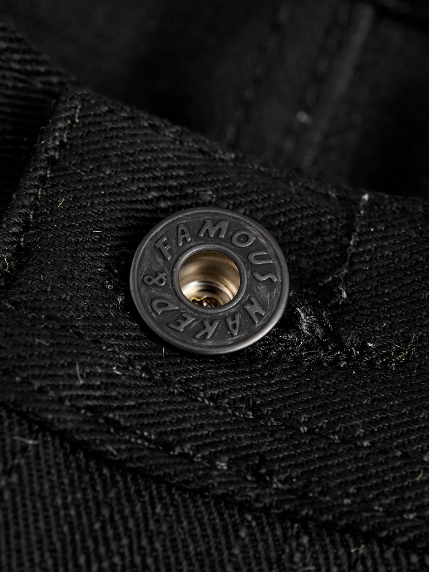 "Anniversary Left Hand Twill - Double Black Edition" 13.75oz Selvedge Denim - Easy Guy Fit - Image 8