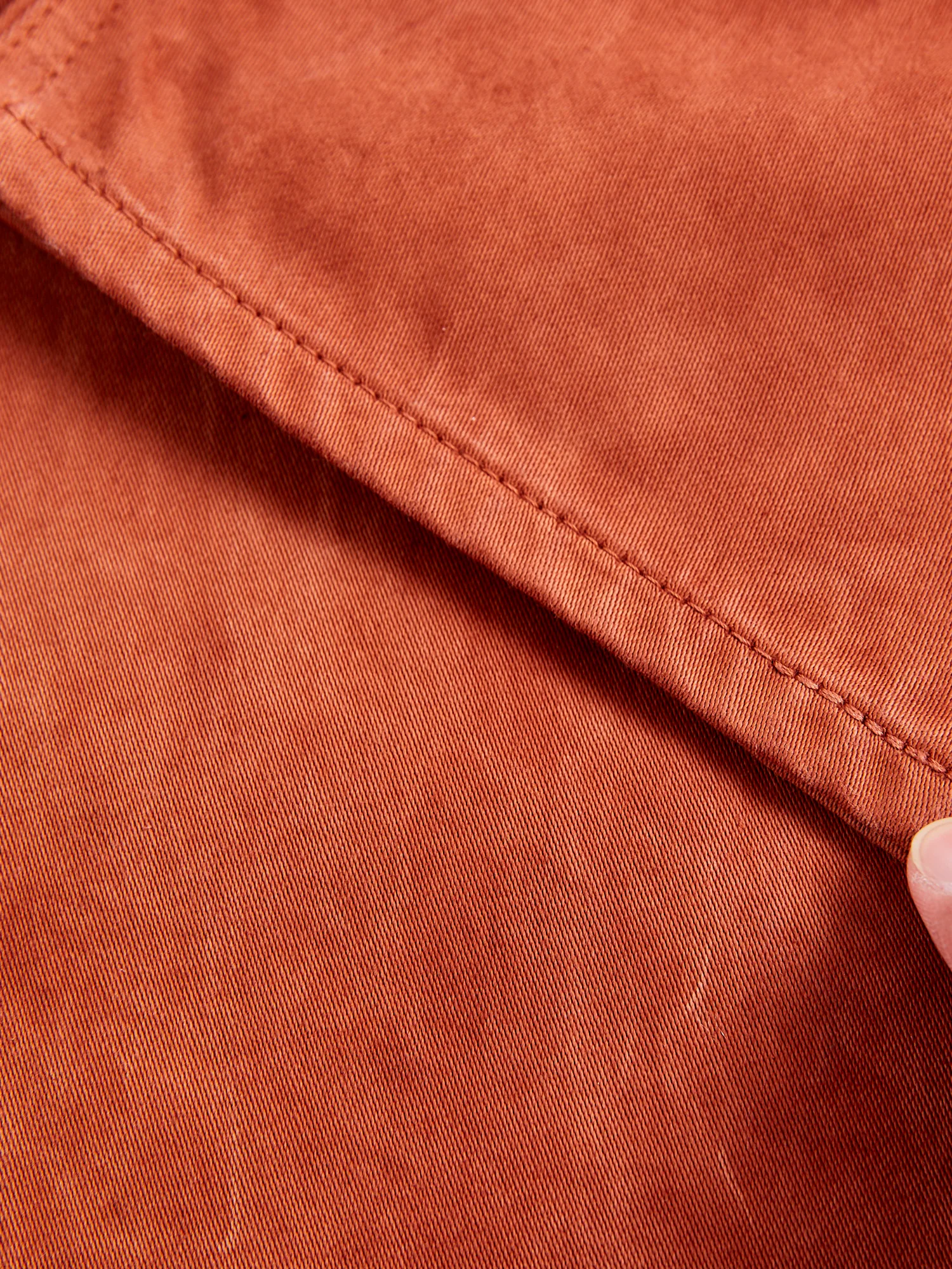 1852S "Brown" Amami Mud Dyed Easterner Jeans - Relaxed Tapered Fit - Image 9