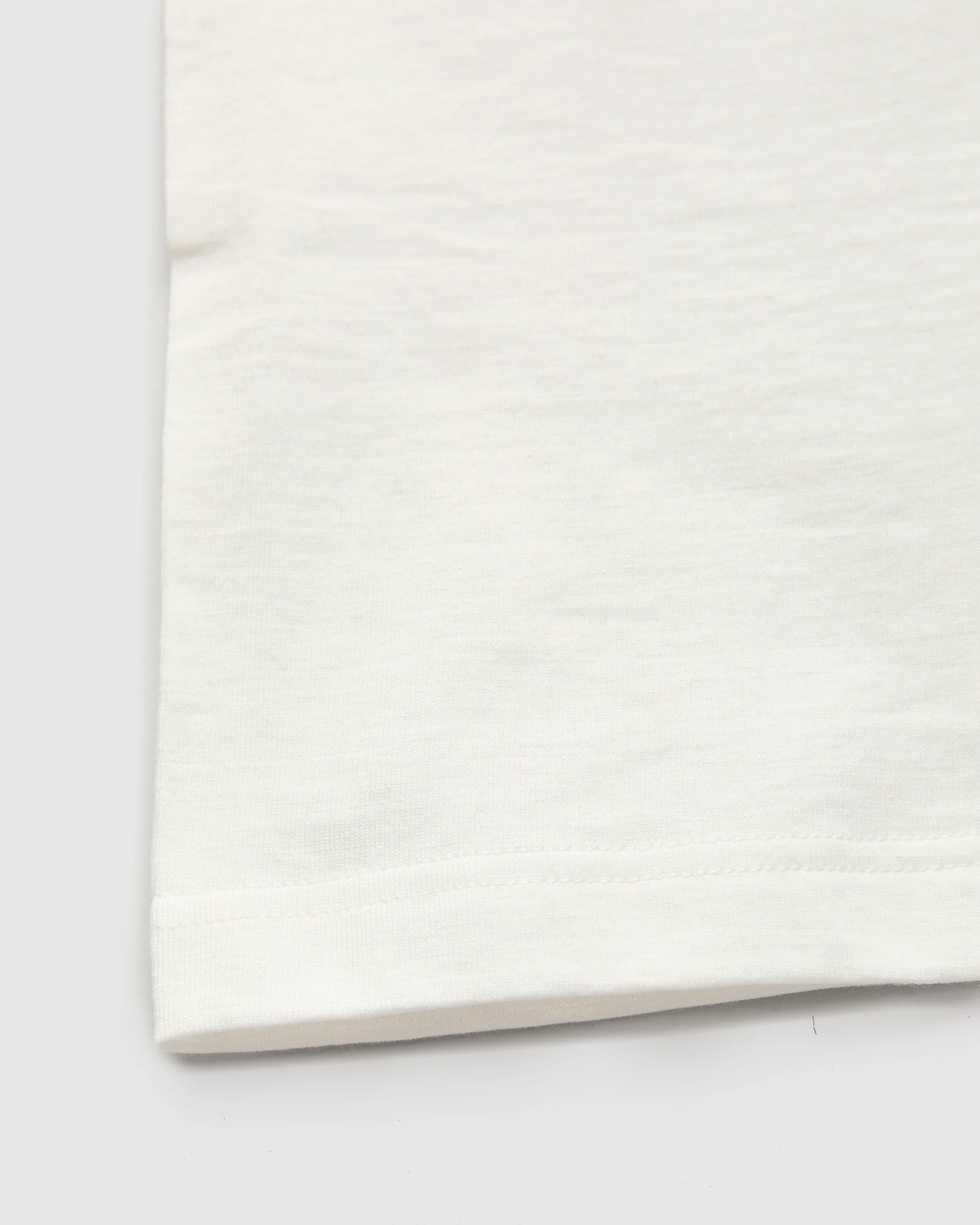 1950s "Good Originals" 5.5oz Loopwheel T-Shirt in White - Image 5