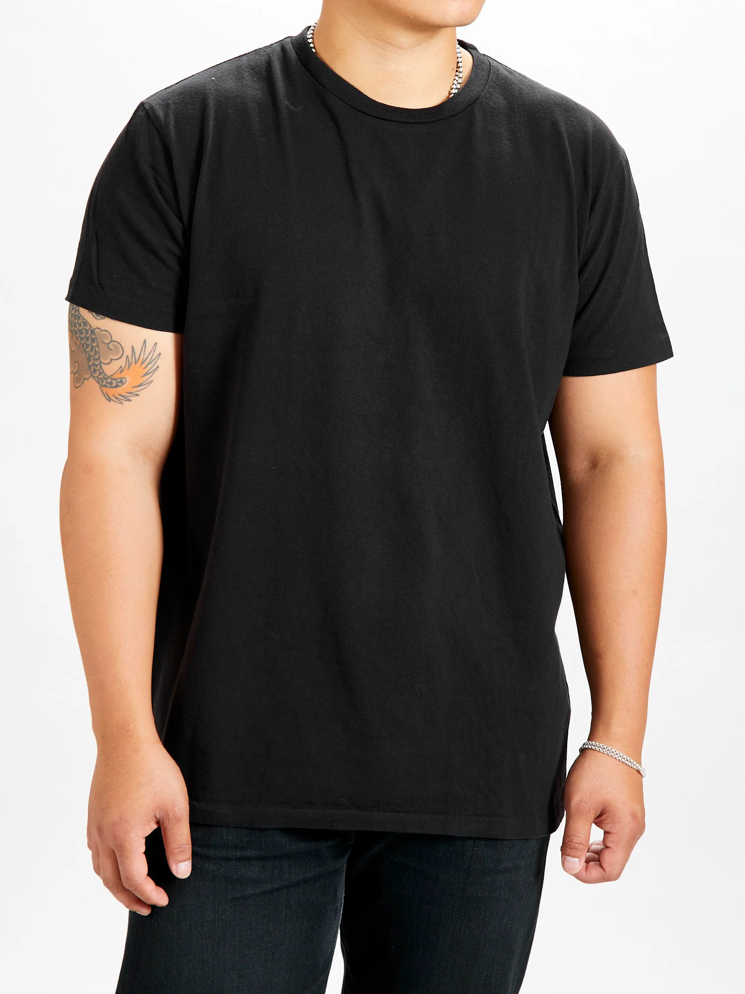 2-Pack Short Sleeve Crew Tee in Black - Image 4