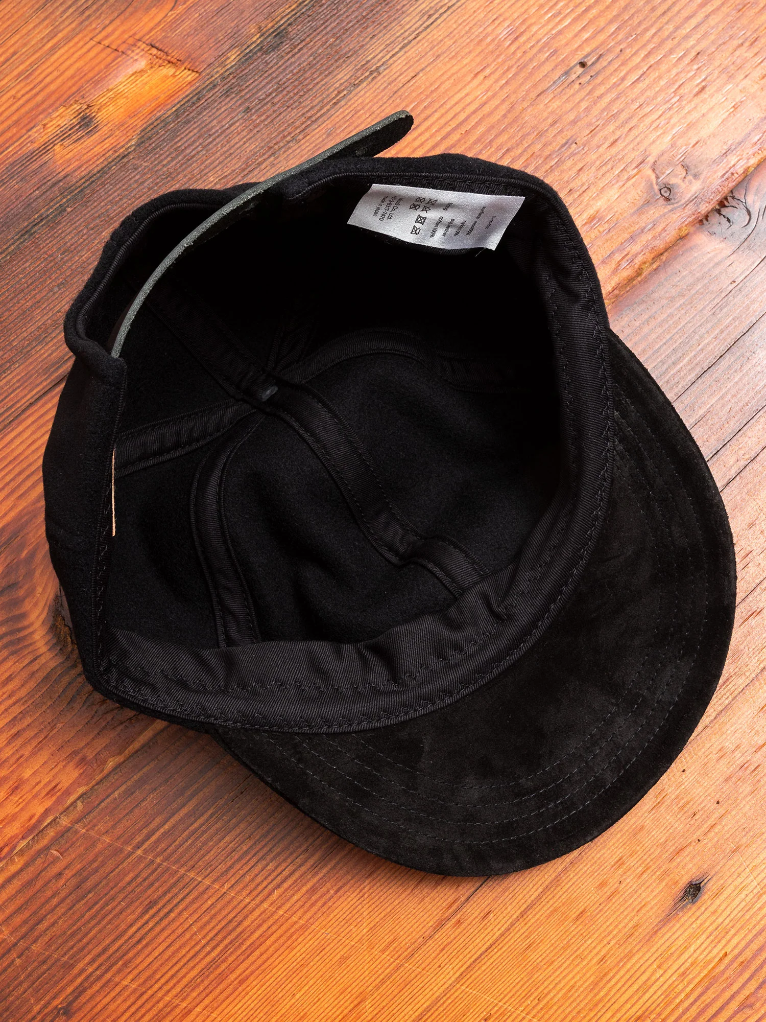2 Tone Wool Cap in Black - Image 6