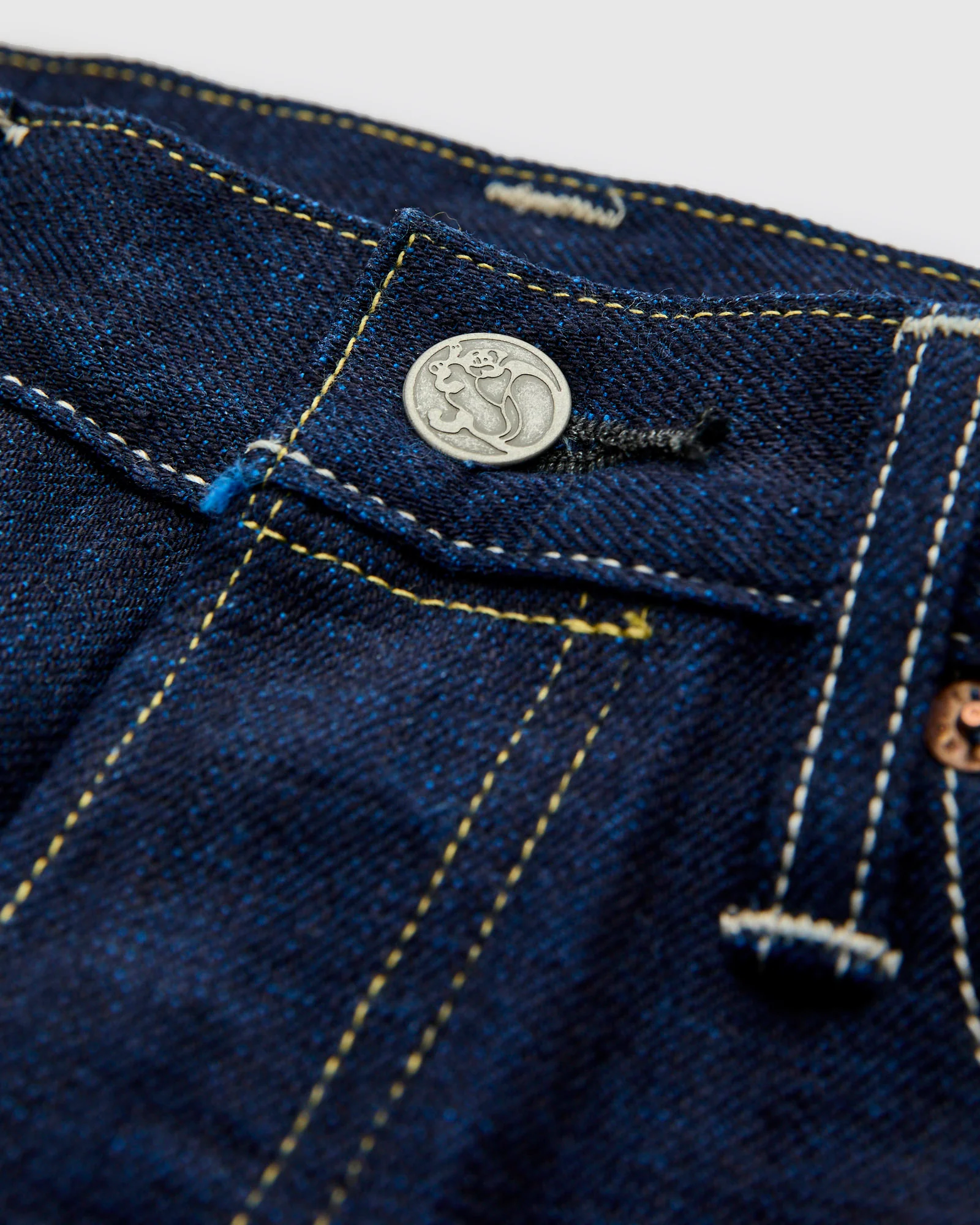 202TB "Yurai" 15oz Natural Indigo Selvedge Denim - High Tapered Fit - Image 6