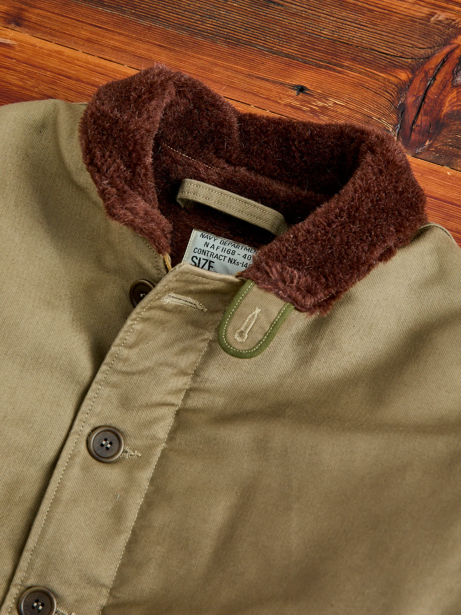 2181 N-1 Winter Jacket in Khaki - Image 4