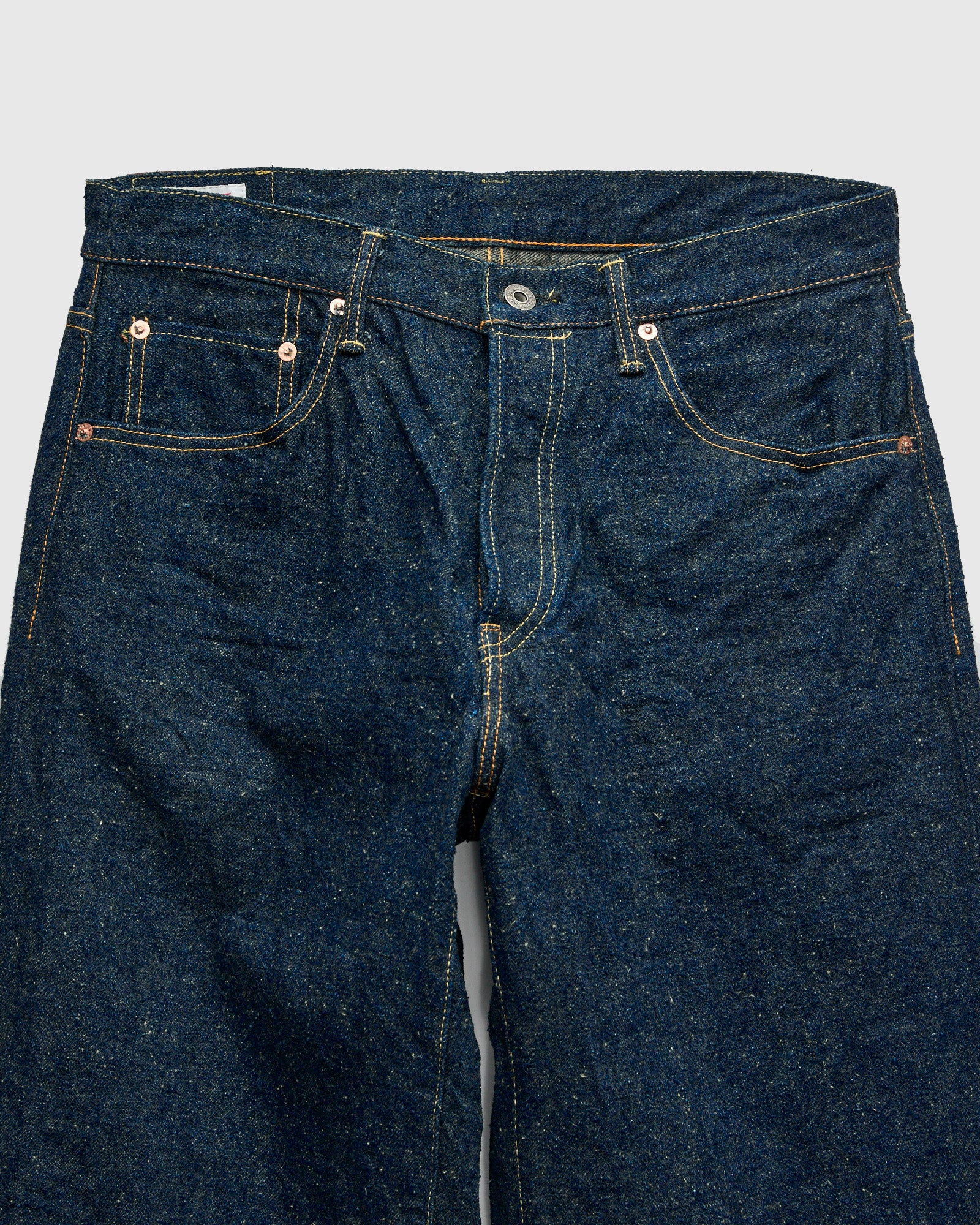 222CCD-GOLV "Crushed Concrete" 15oz Selvedge Denim - Super Wide Straight Fit - Image 5